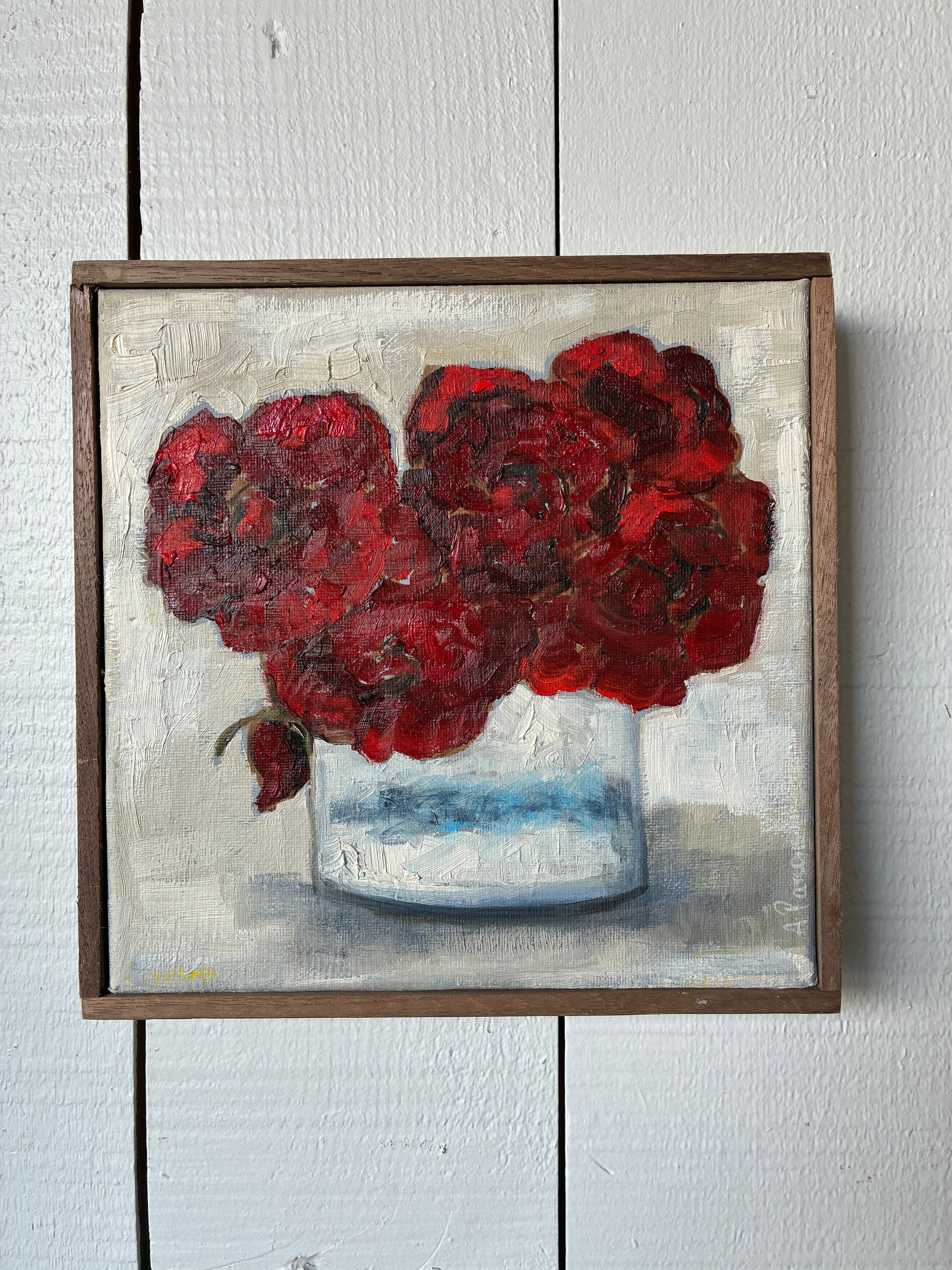 Alison Parsons, Red Floral Bouquet