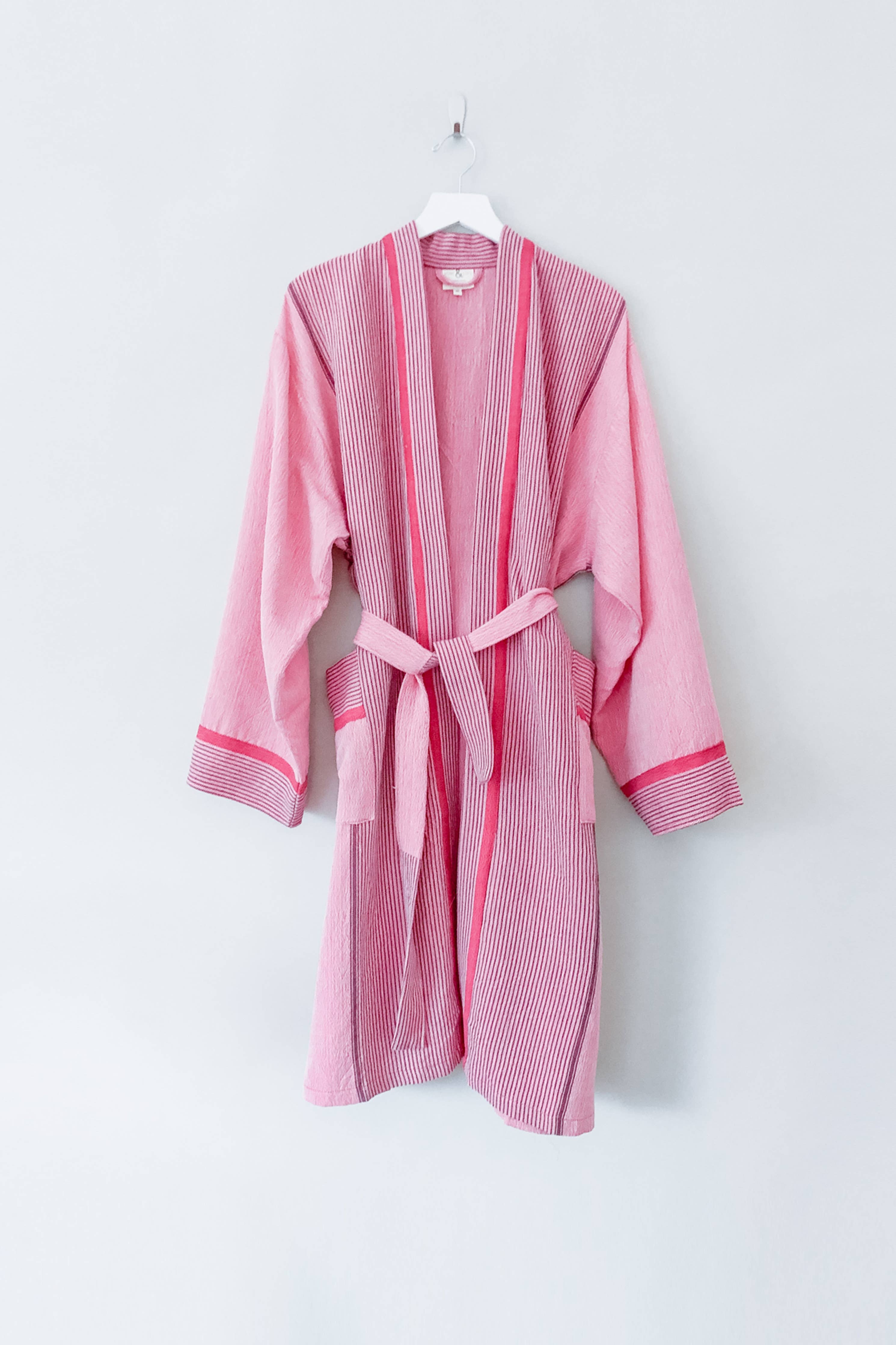 Gypsy Pink Tribeca Long Bathrobe: L