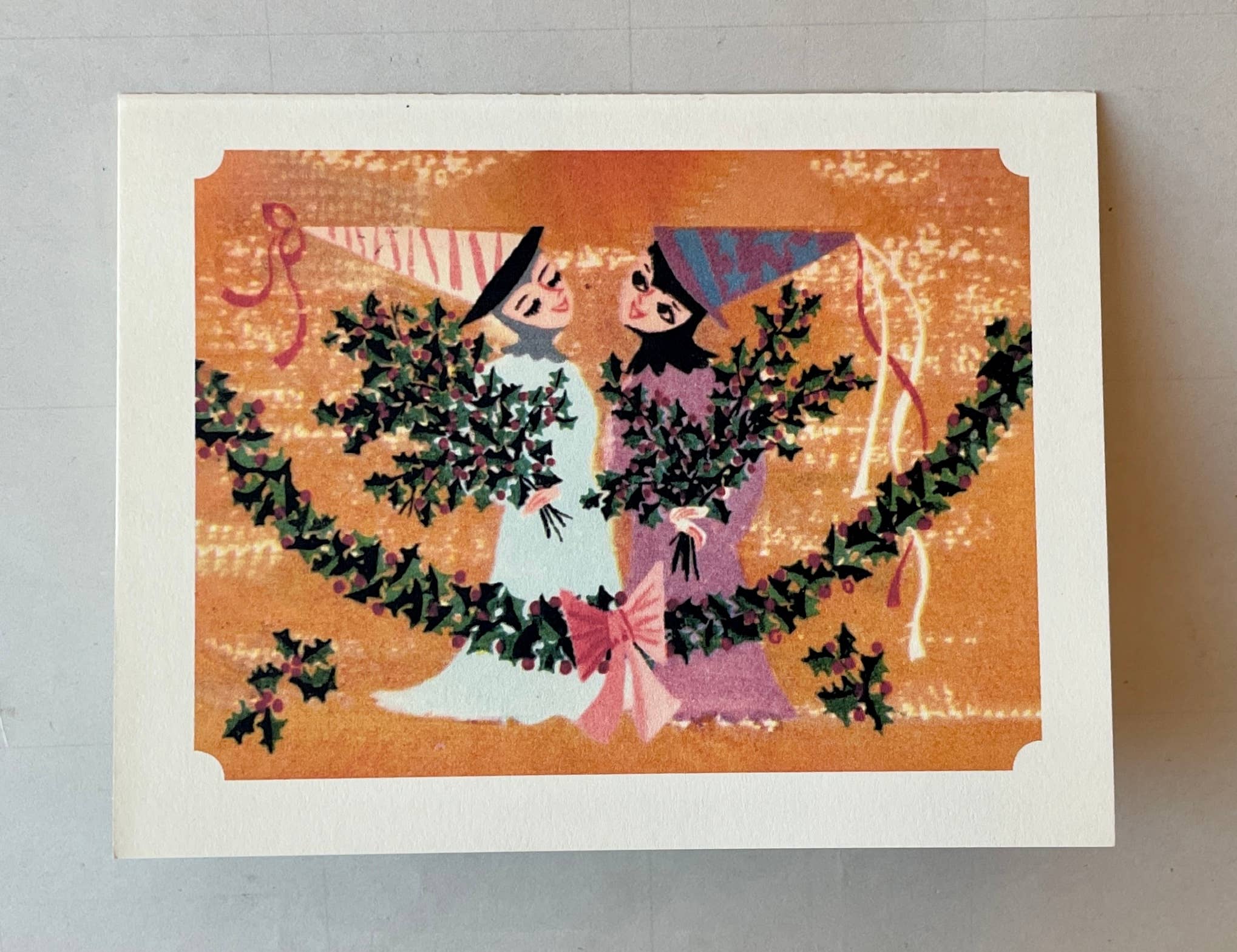 Mistletoe Misses Holiday Card