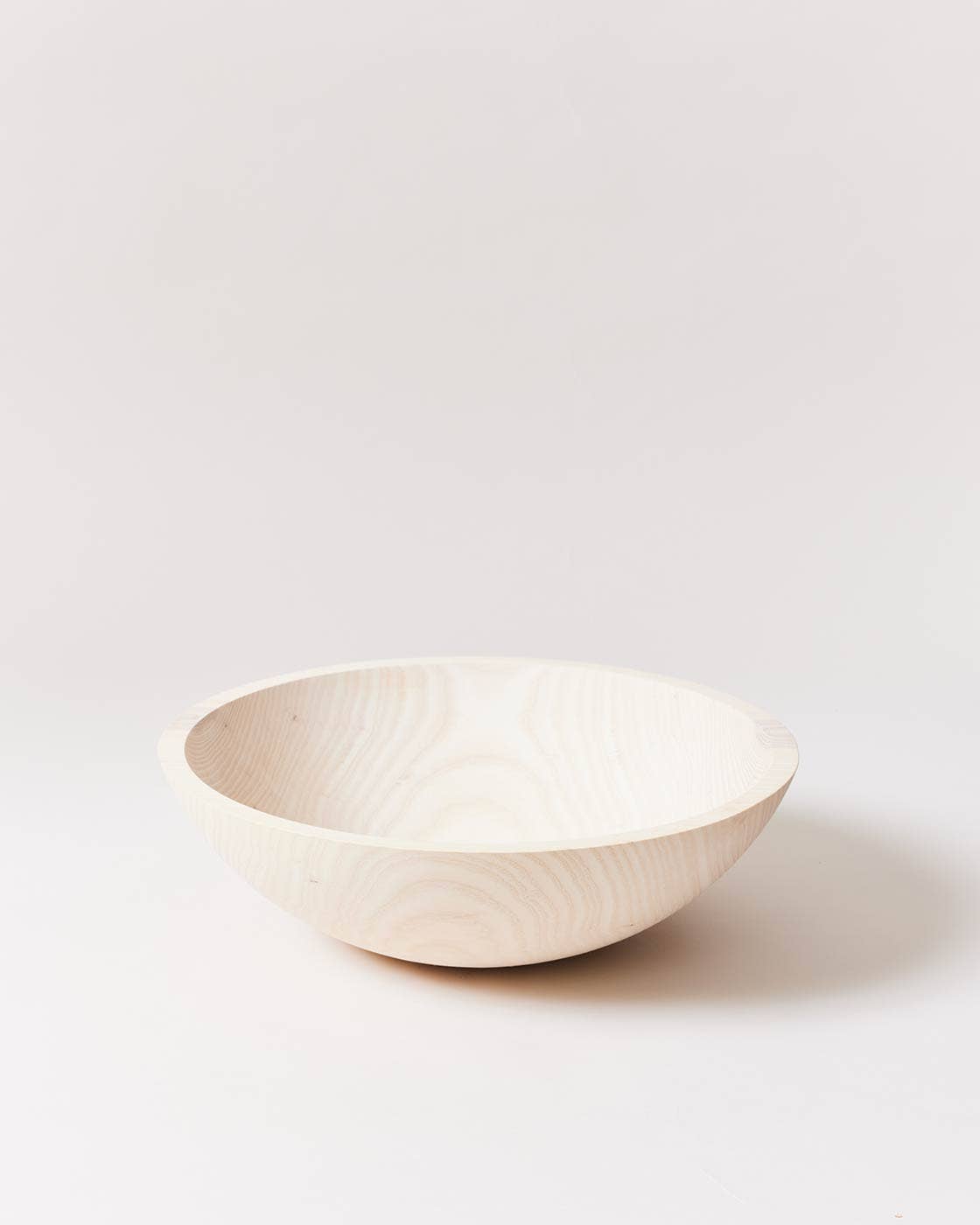 Crafted Wooden Bowls - White: 17"