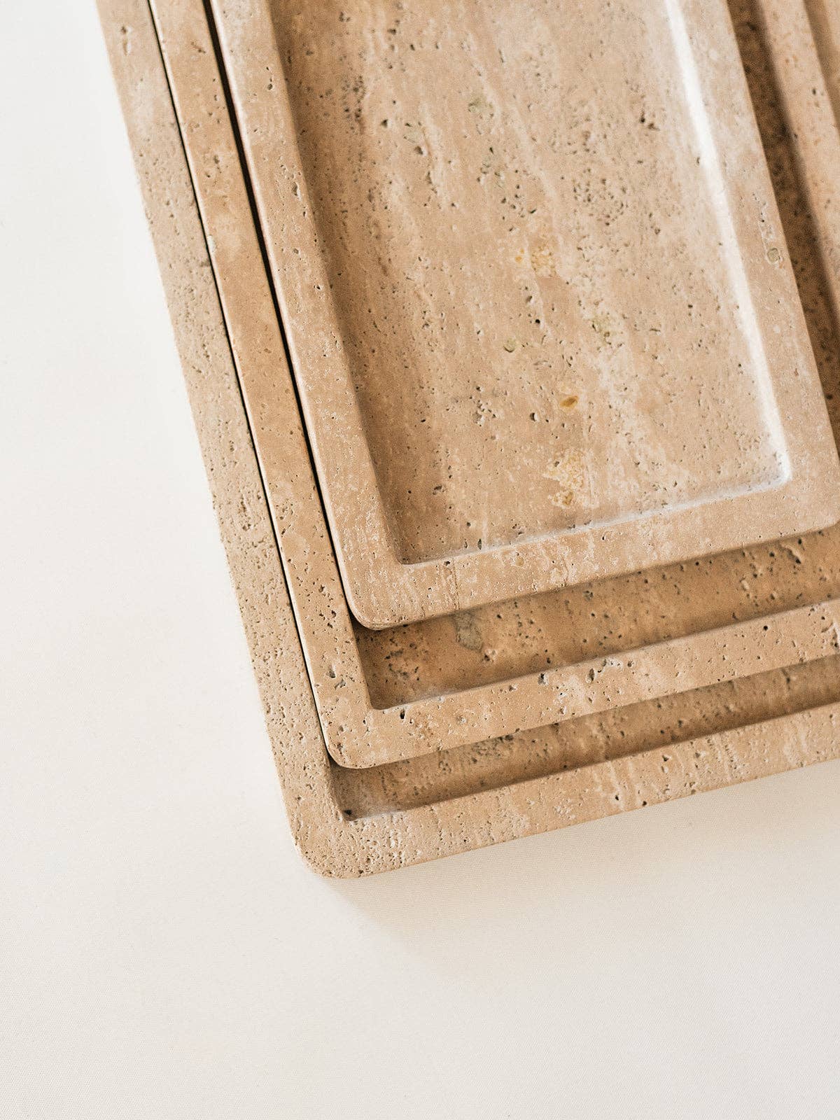 Travertine Tray: SMALL