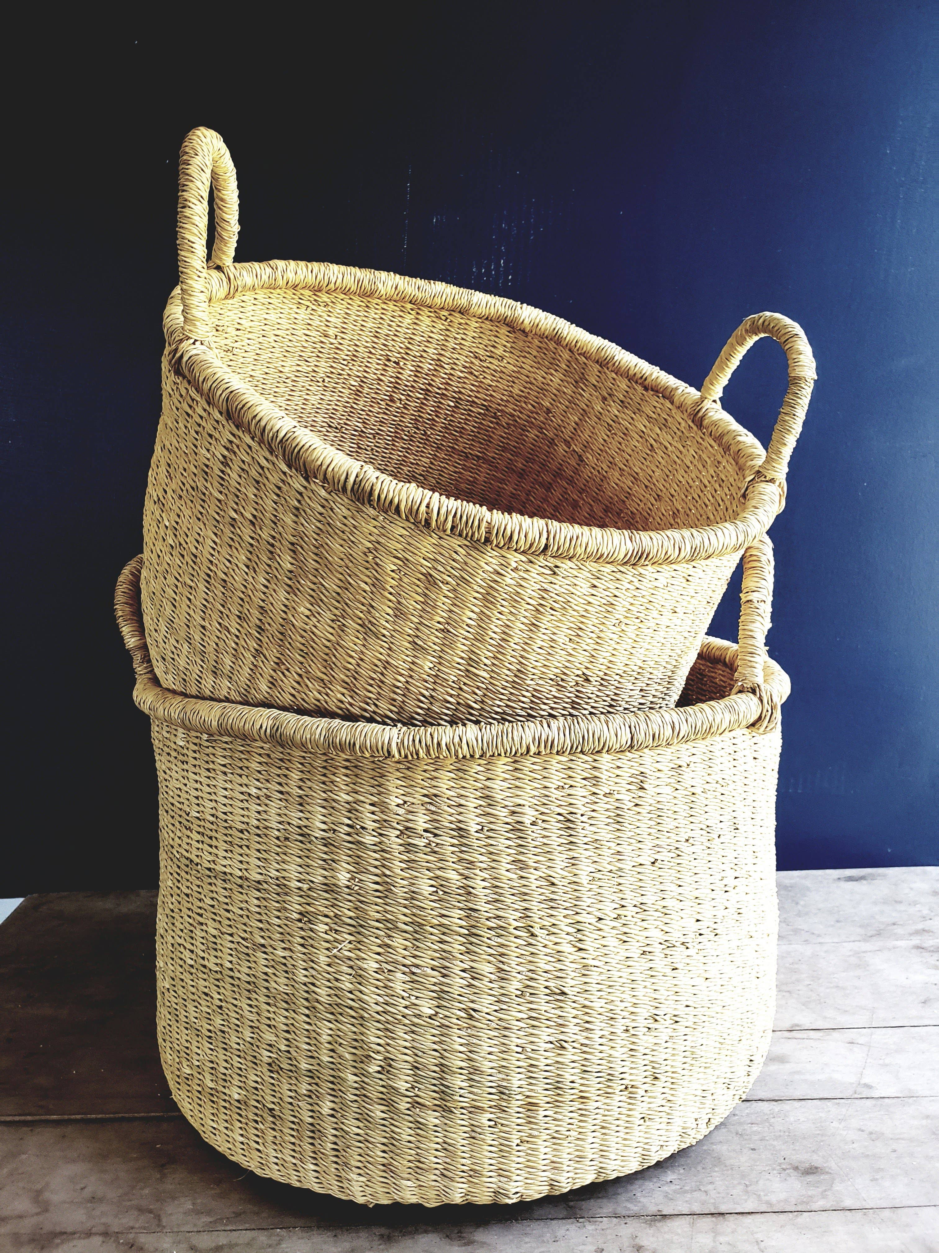 Accra Round Storage Basket: Small
