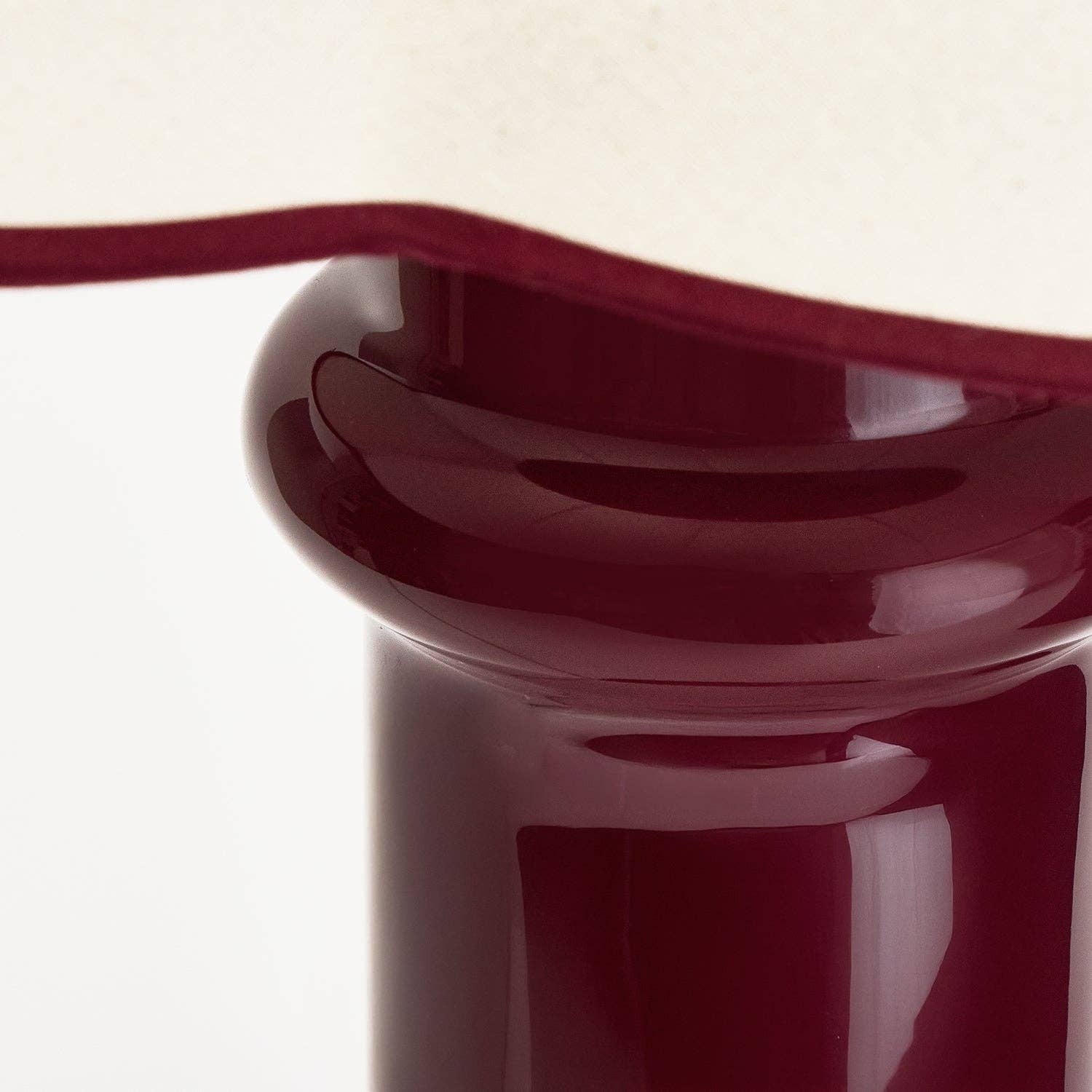 Heath Table Lamp in Port Red: Port Red