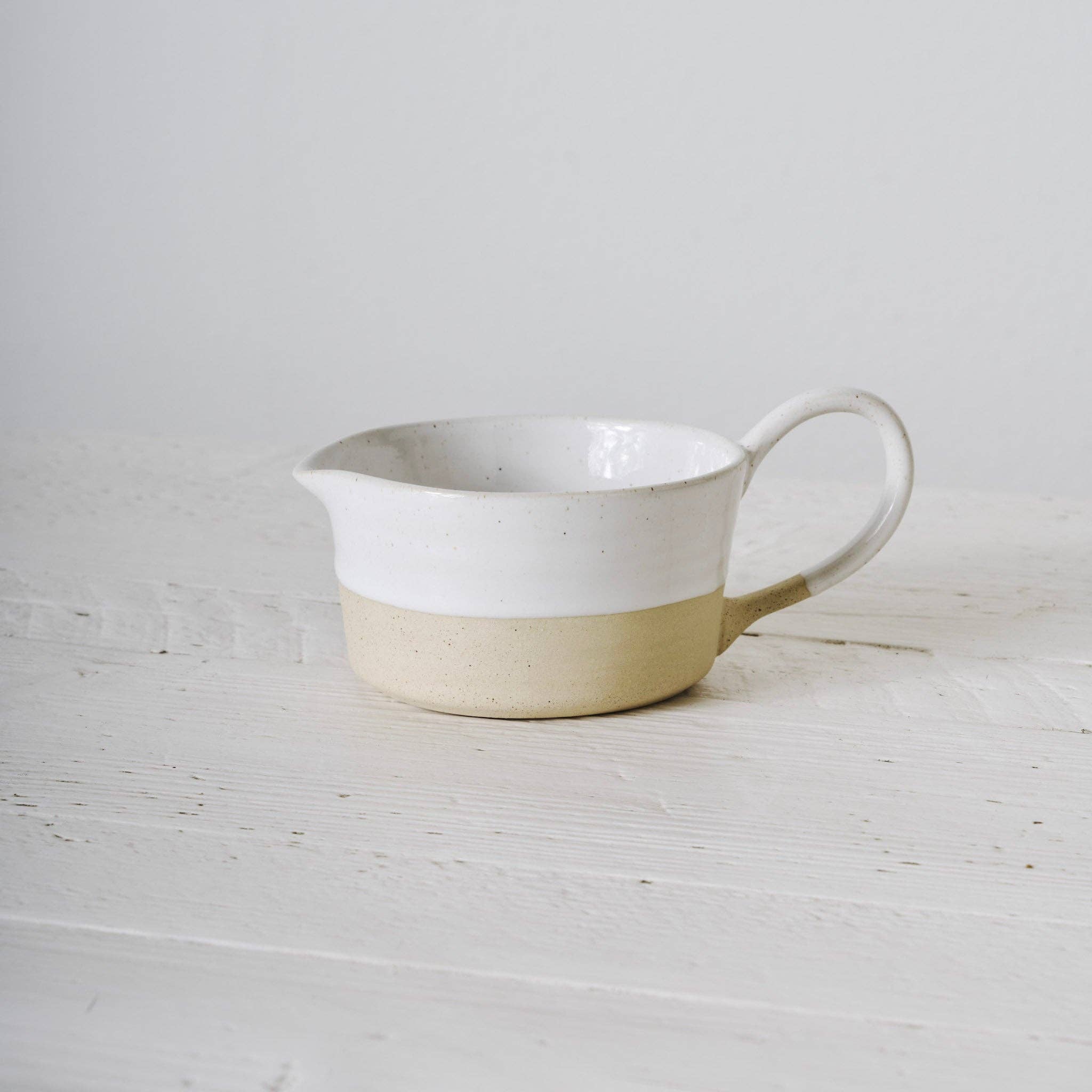 Bolsa Creamer Pitcher: WHITE