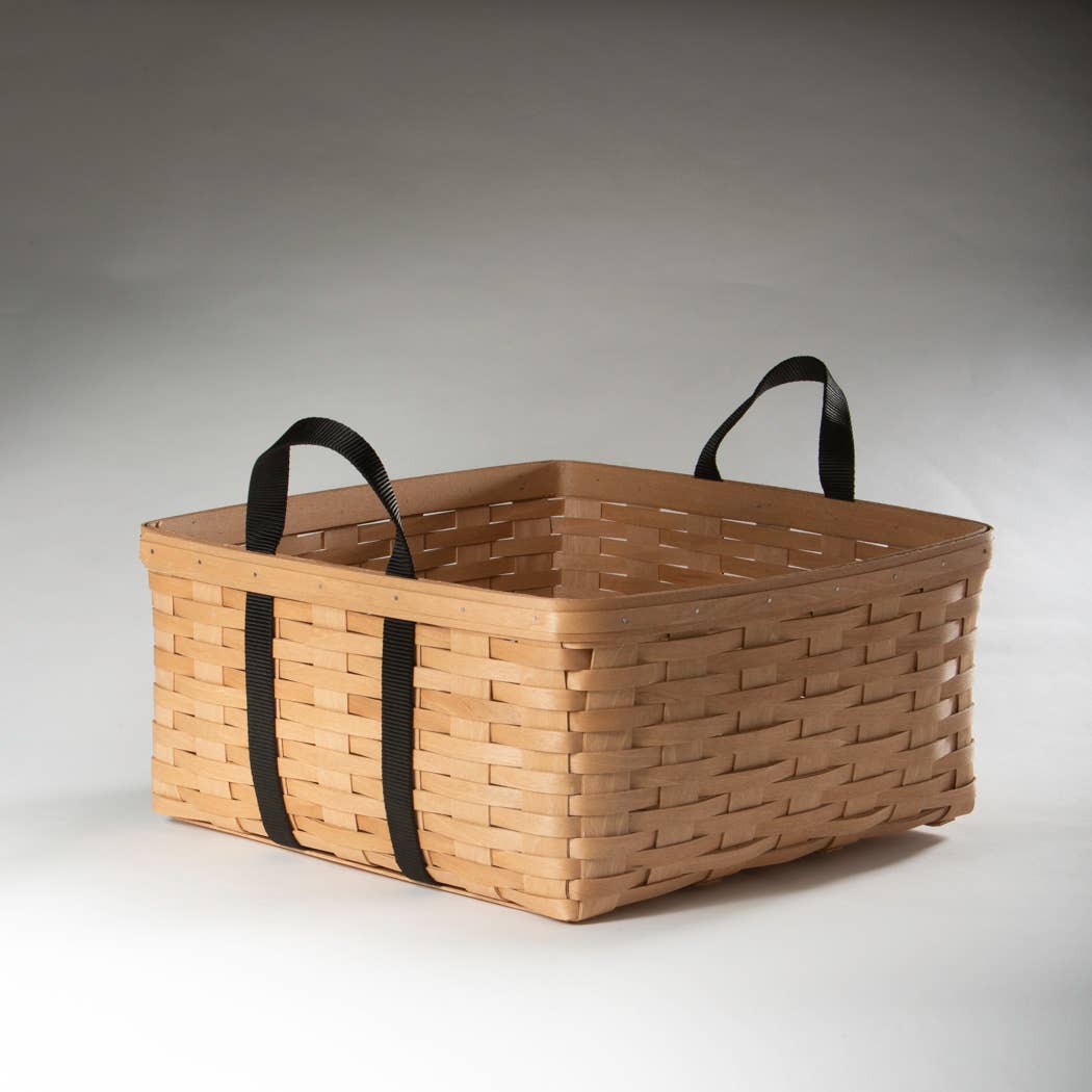 Large Hudson Basket: Verde