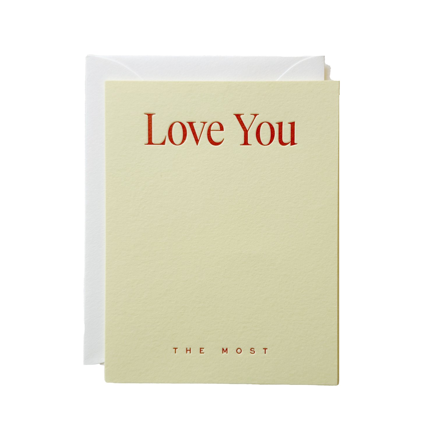 Love You The Most No. 33: Sand / Single Card