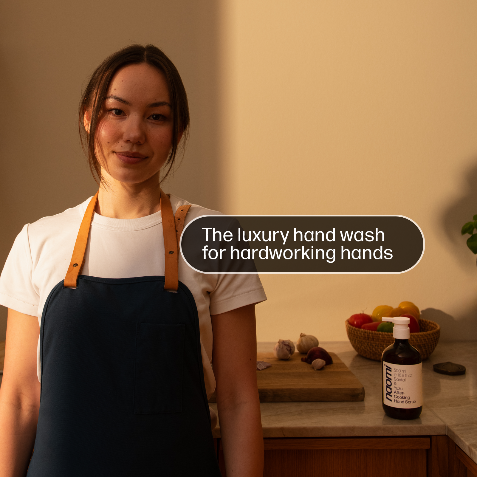 After-Cooking Hand Scrub | Cardamom & Iris Luxury Hand Wash