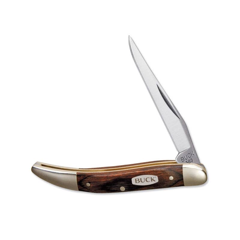 Buck Knives Toothpick 3" Brown 420J2 Steel Pocket Knife