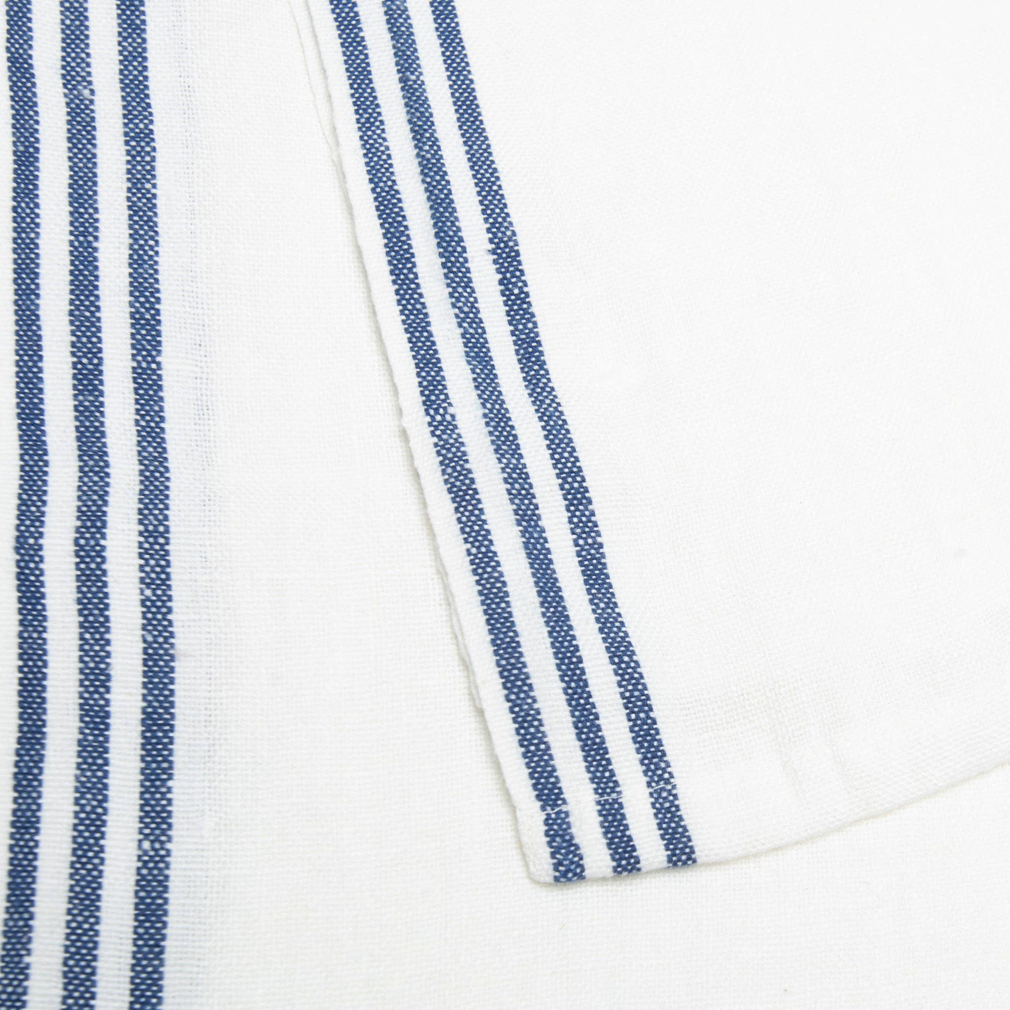 Alsace White & Blue Towels White /Blue ,20x30