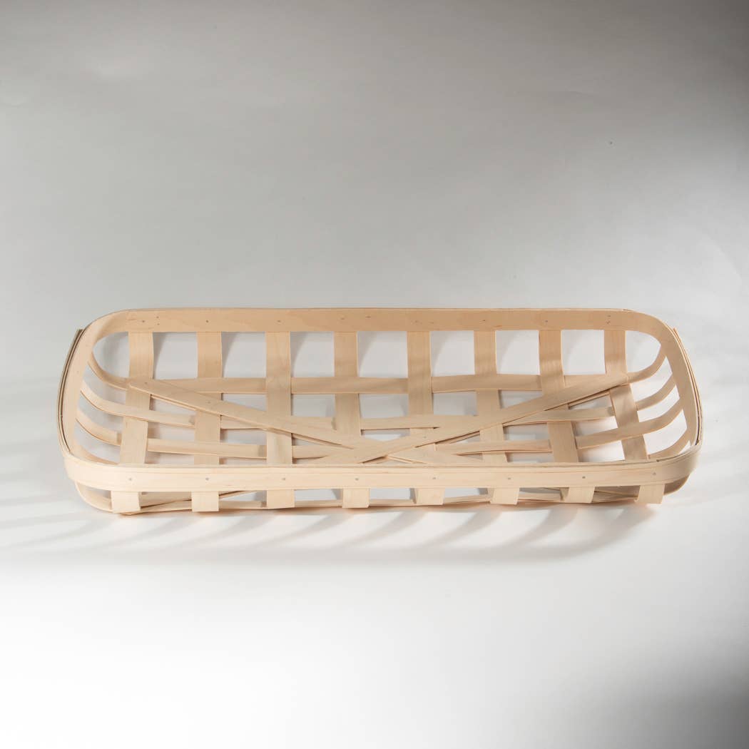 Large Richmond Basket: Ivory
