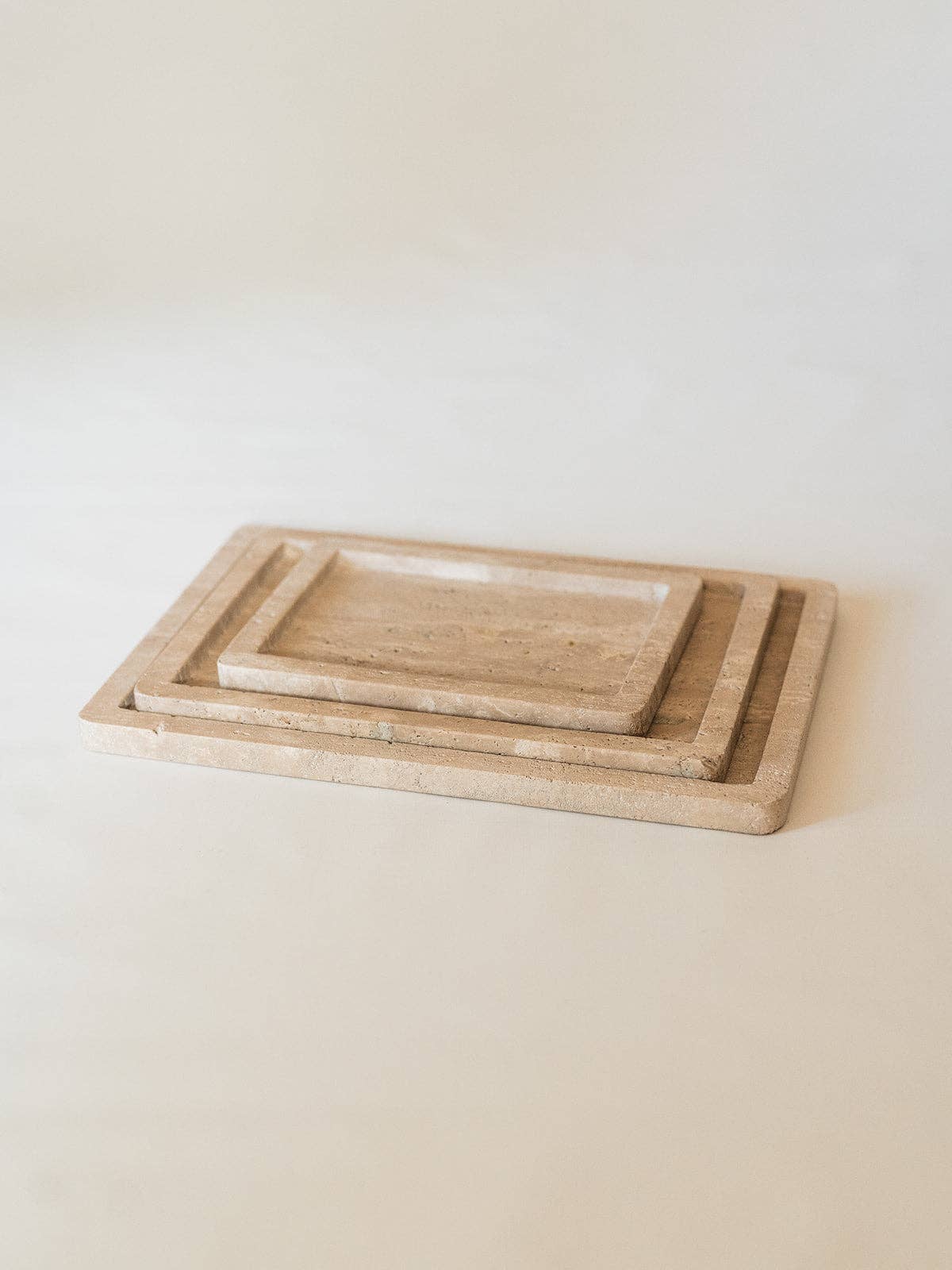 Travertine Tray: SMALL