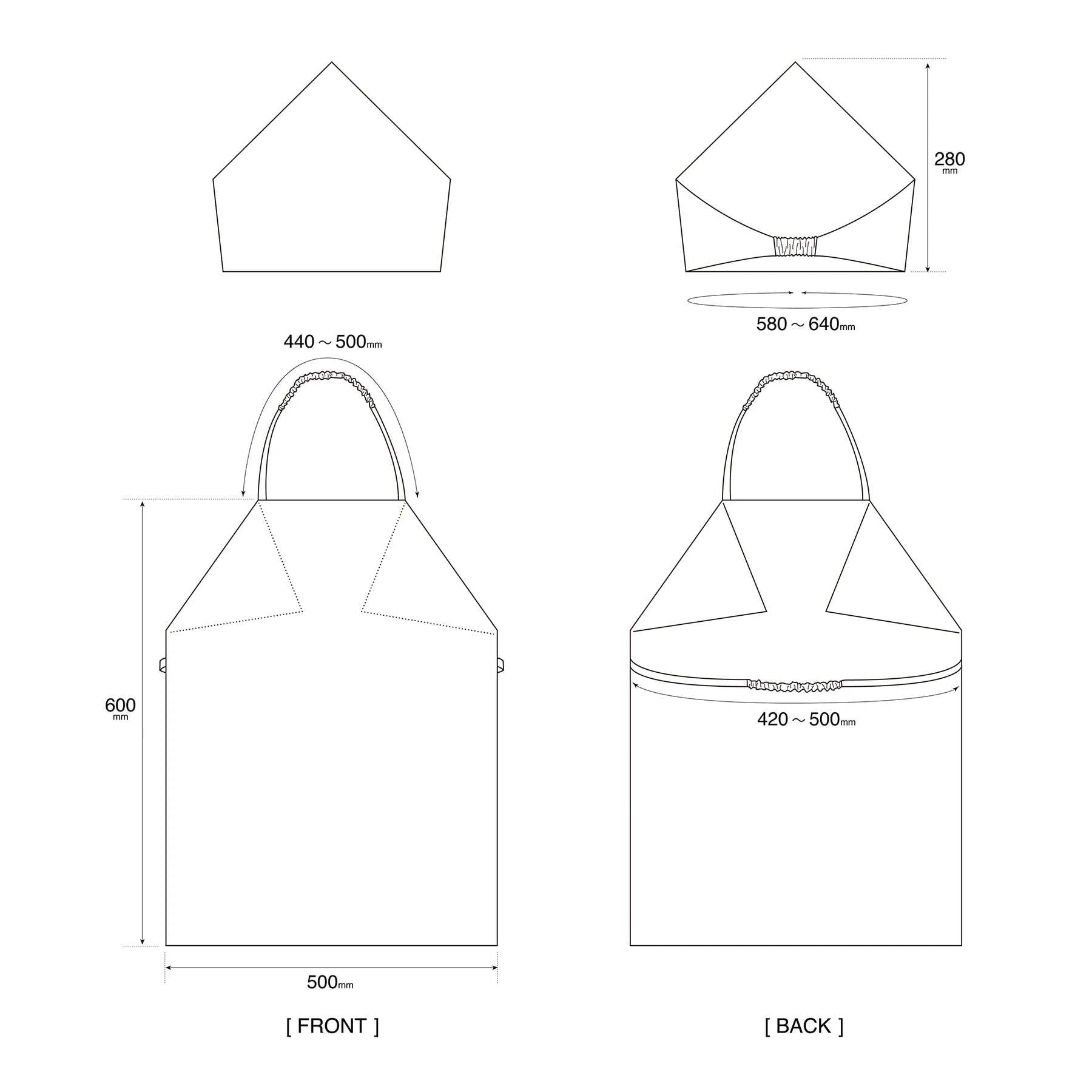 Paisley Kids Apron with Kerchief