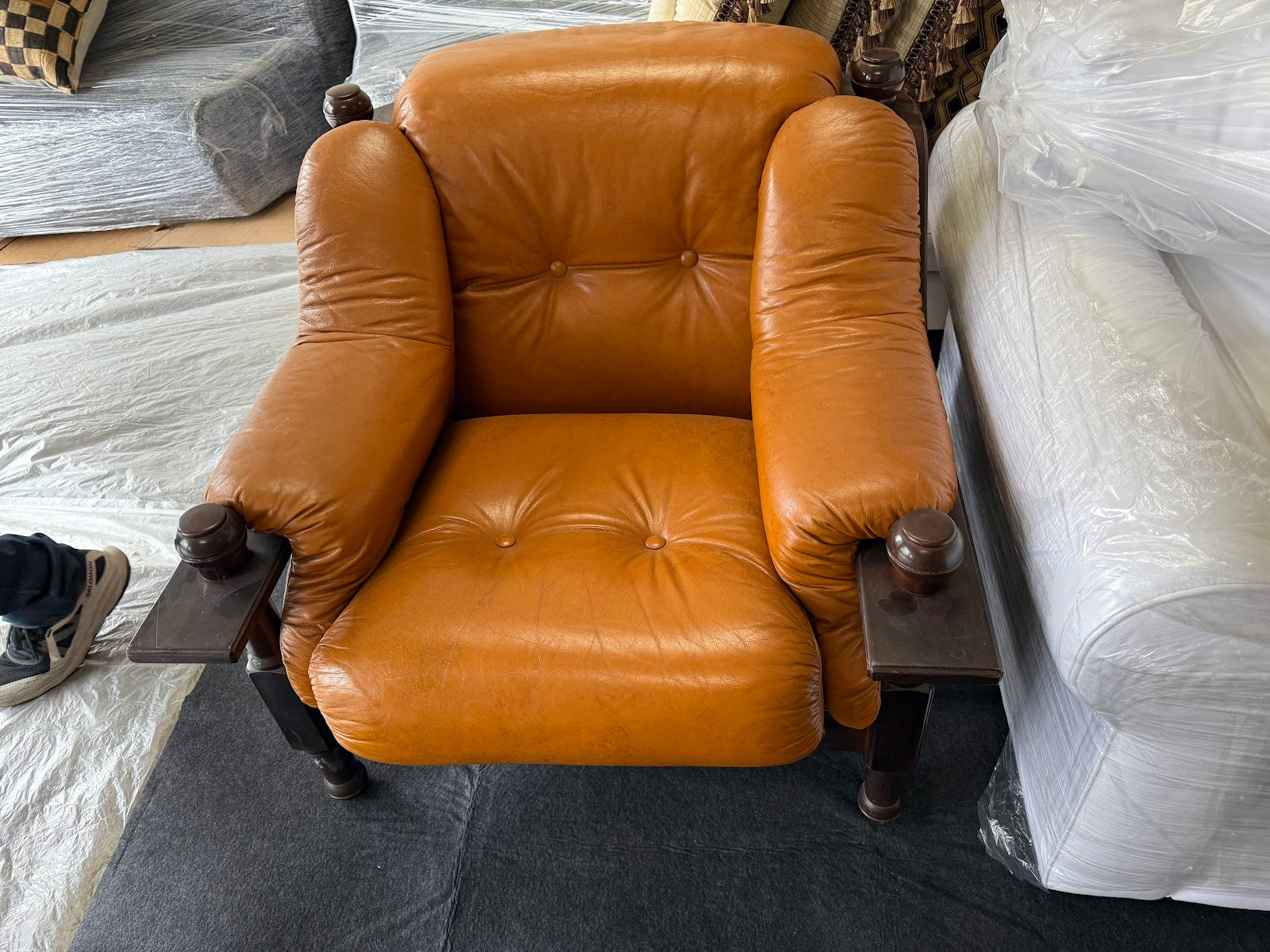 Brazilian Leather Armchair