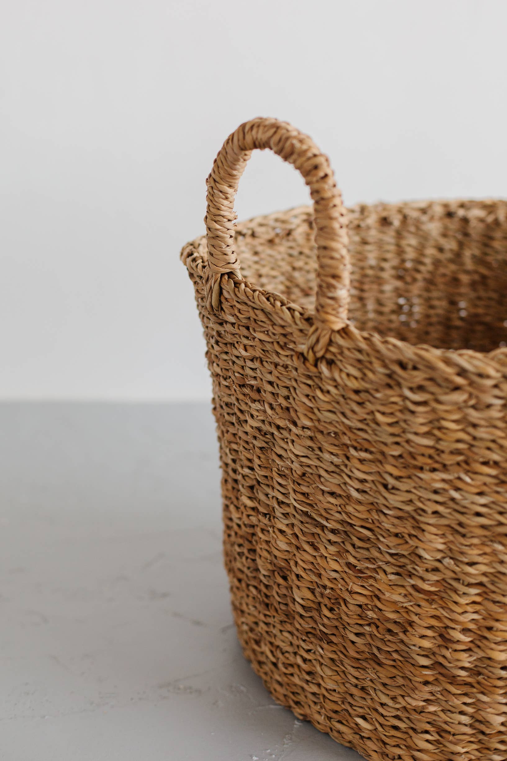 Round Laundry Basket, harvest