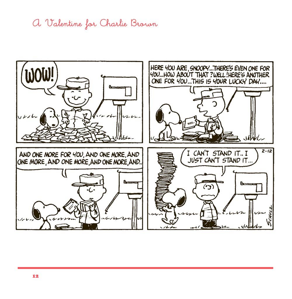 A Valentine for Charlie Brown: Hardcover