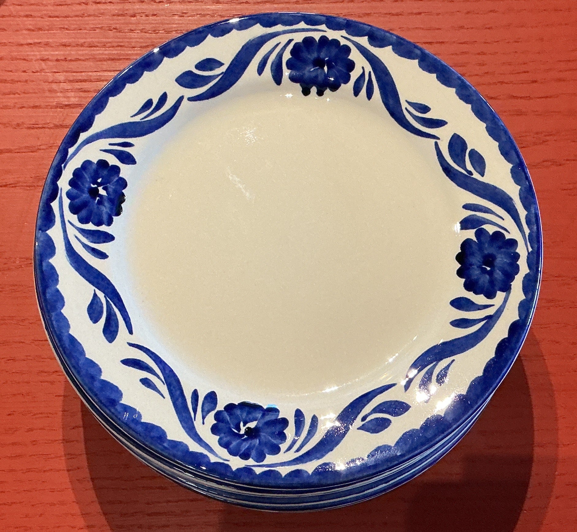 Blue & White Salad Plates