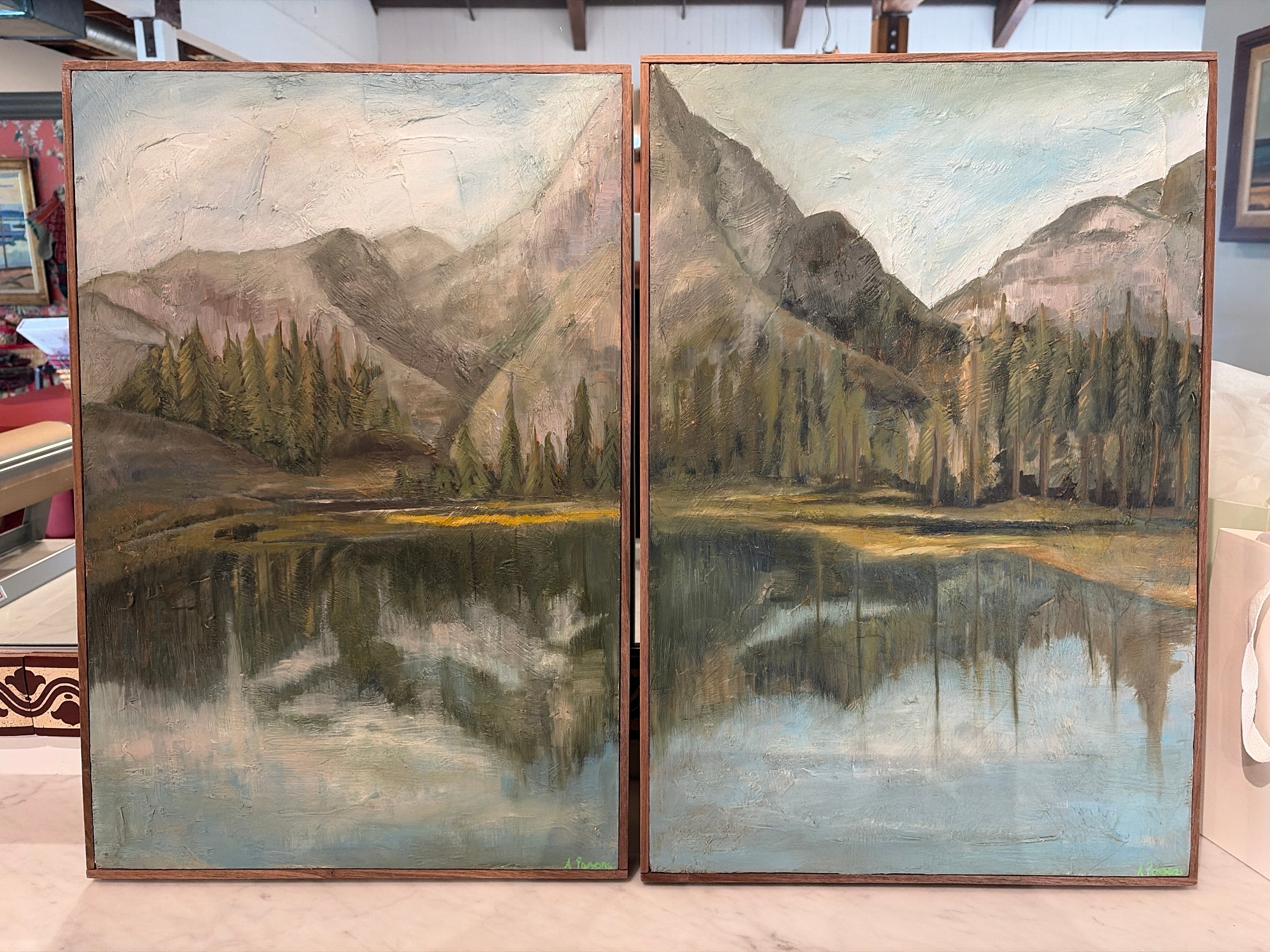 Alison Parsons, Landscape Pair