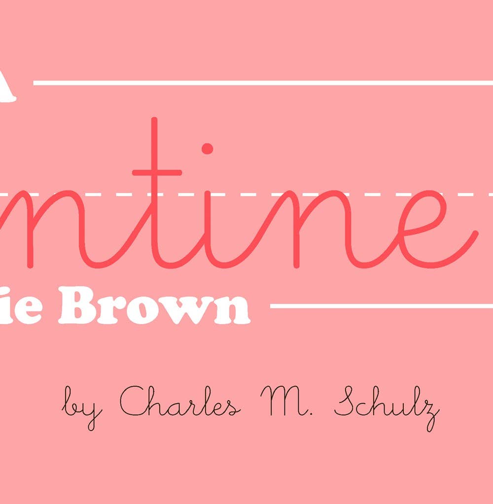 A Valentine for Charlie Brown: Hardcover