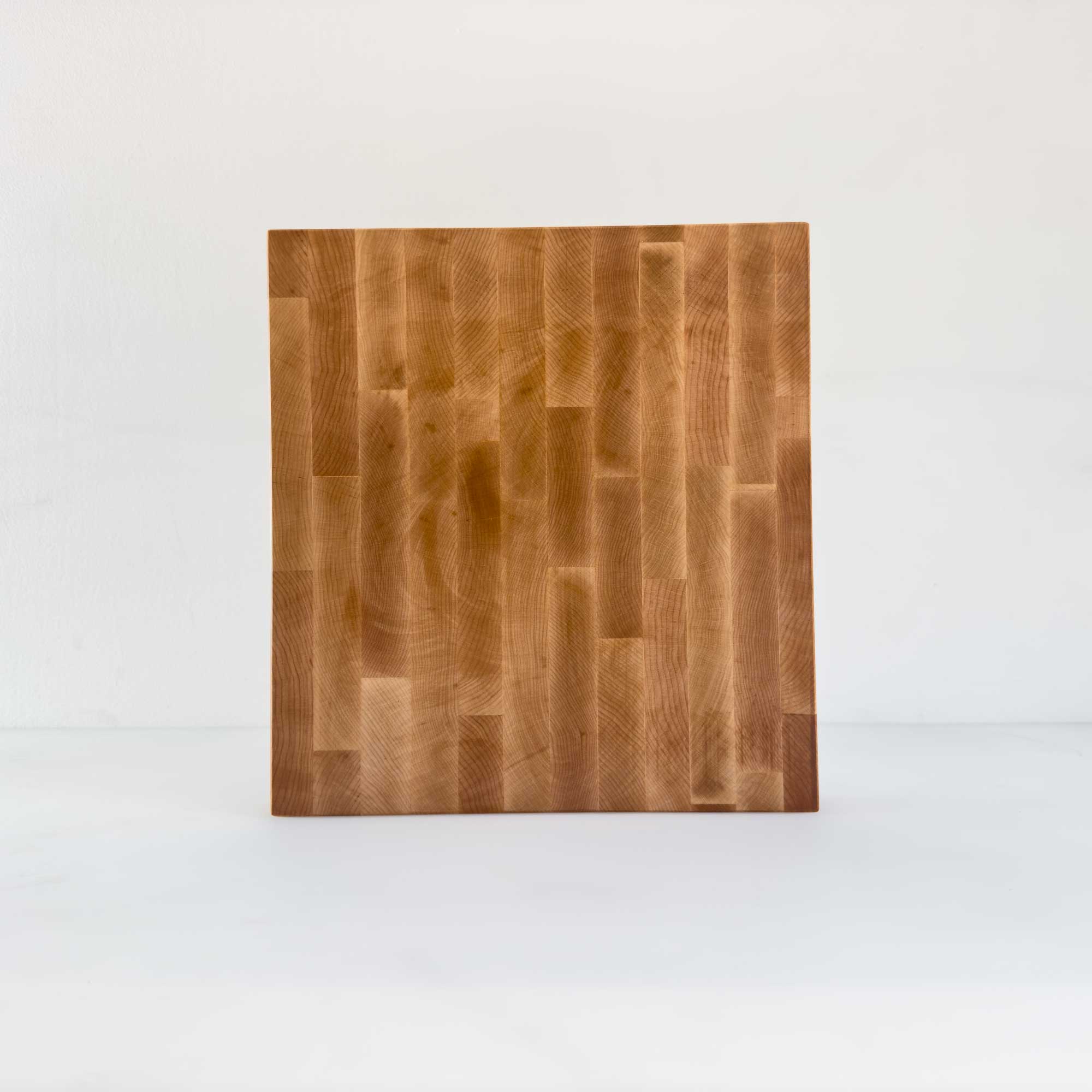 End Grain Square Butcher Block: American Black Walnut