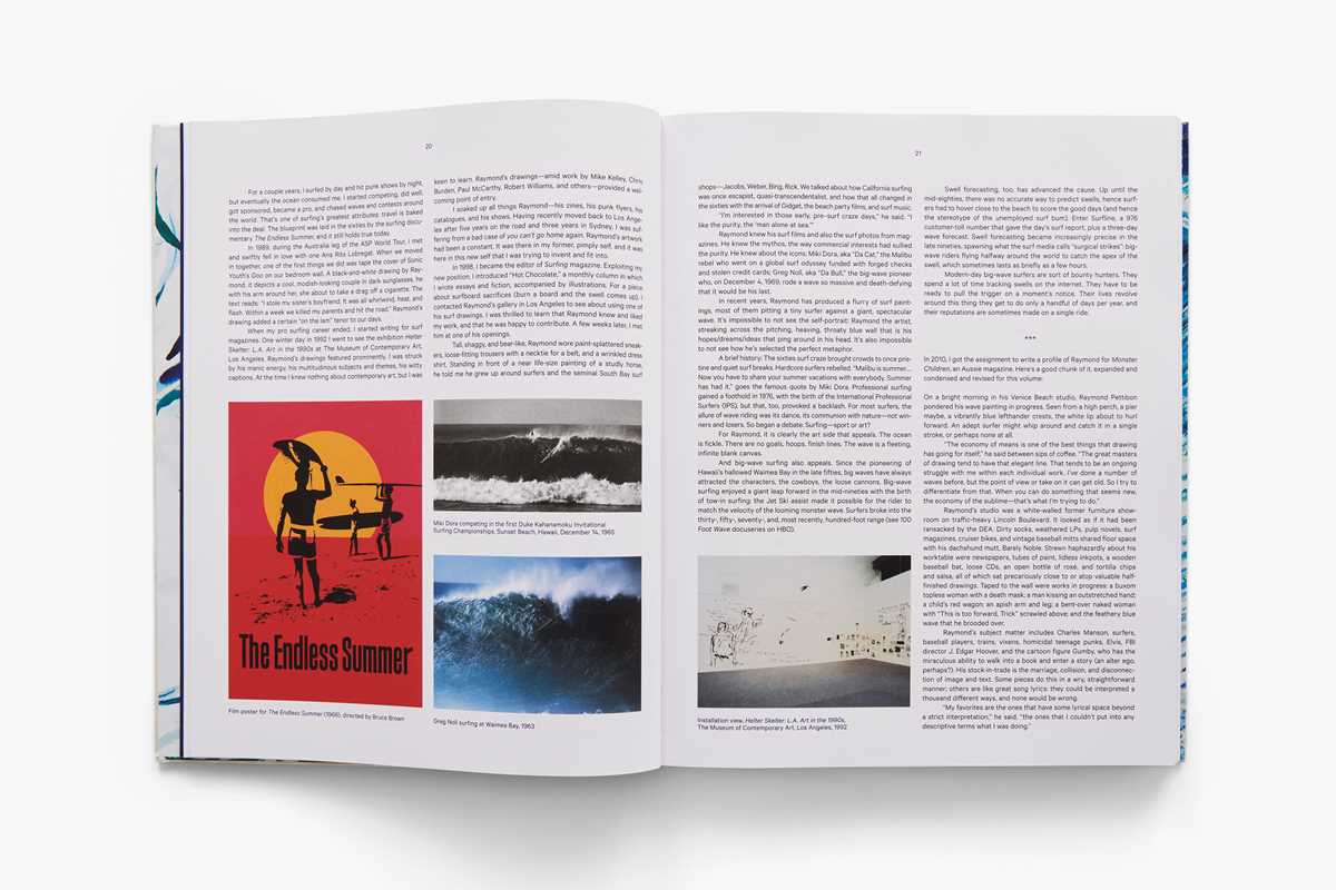 Point Break: Raymond Pettibon, Surfers and Waves by Raymond Pettibon: Hardcover; 192 pages / English