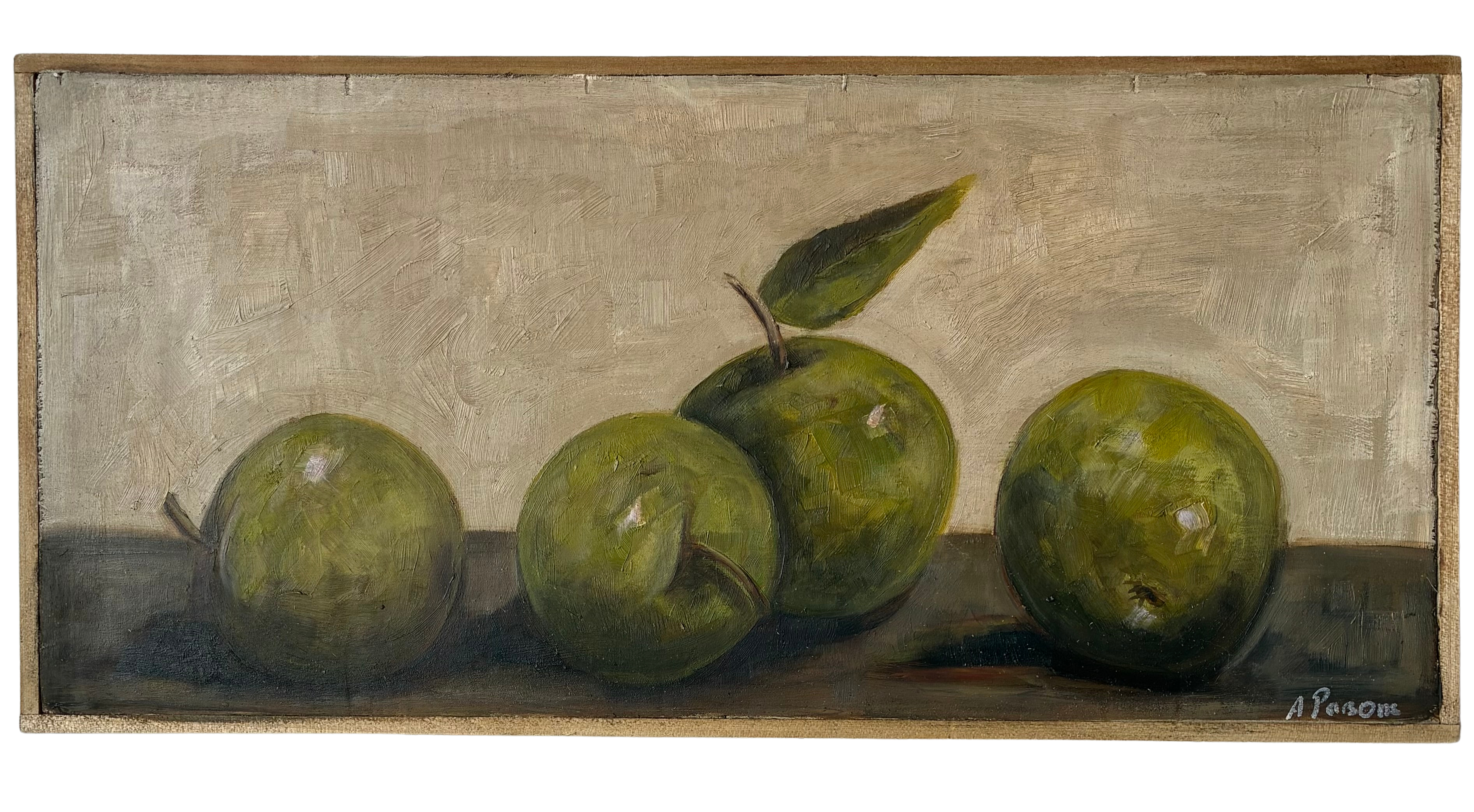 Alison Parsons, Apples 9” x 18.5”