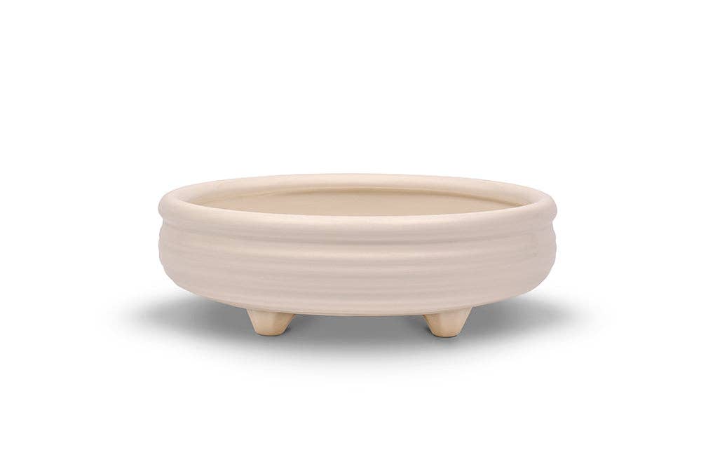 Monterey Footed Fruit Bowl: White