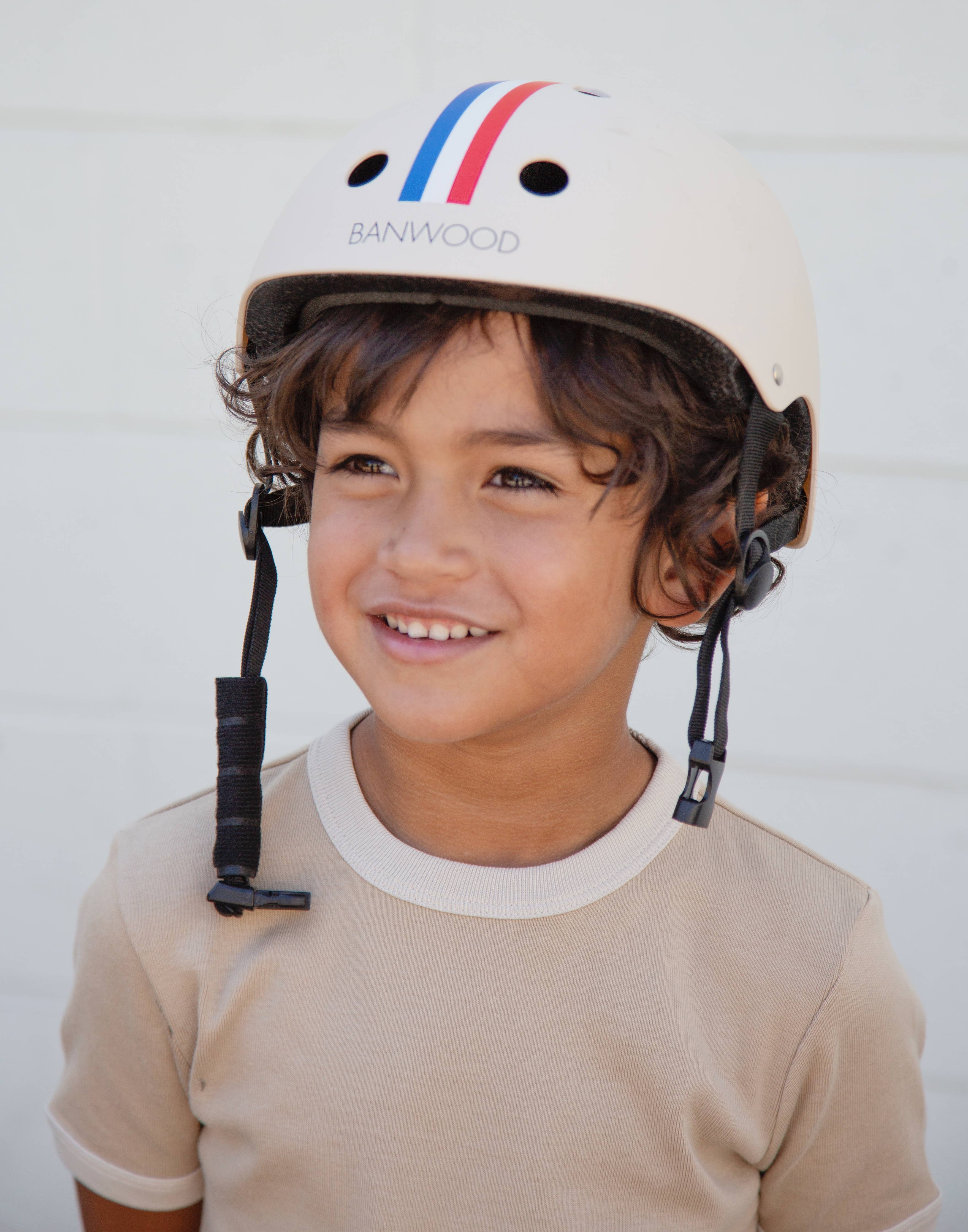 BANWOOD HELMET - MATTE STRIPES (50-54 cm)