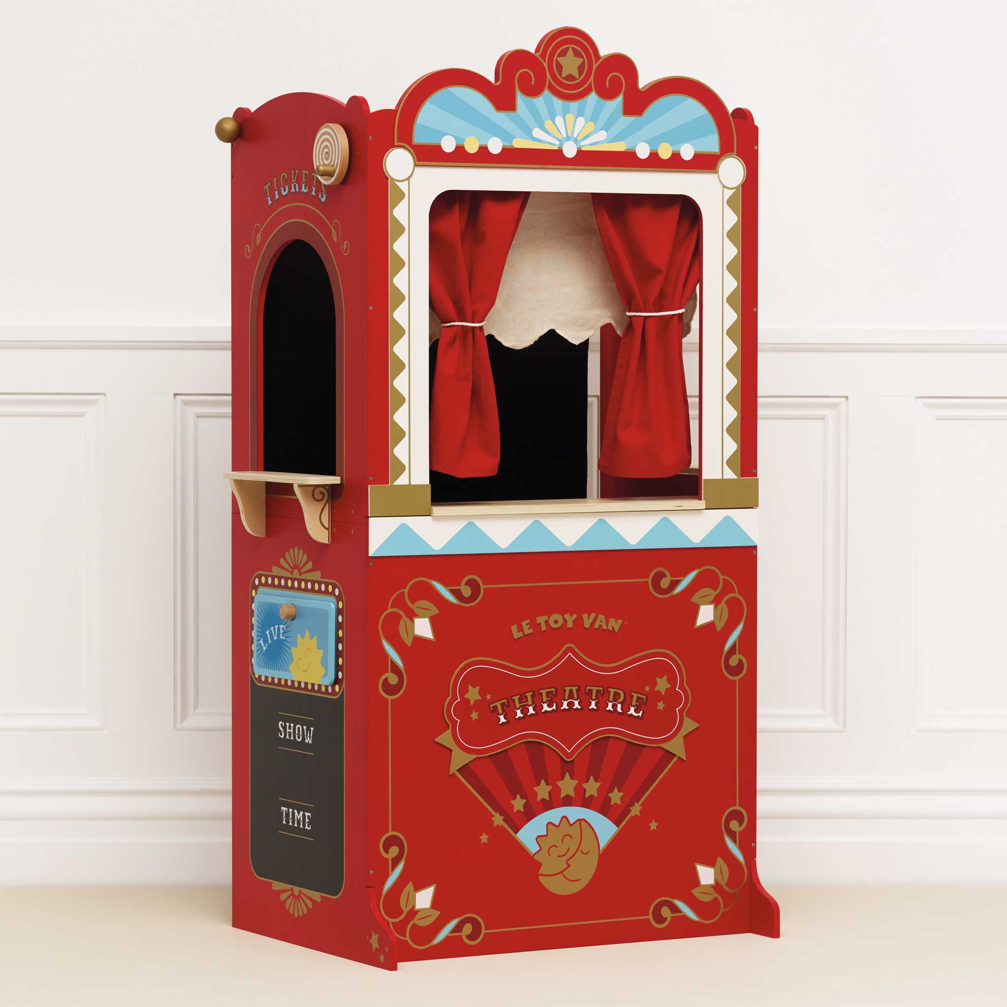 Retro Toy Puppet Theater