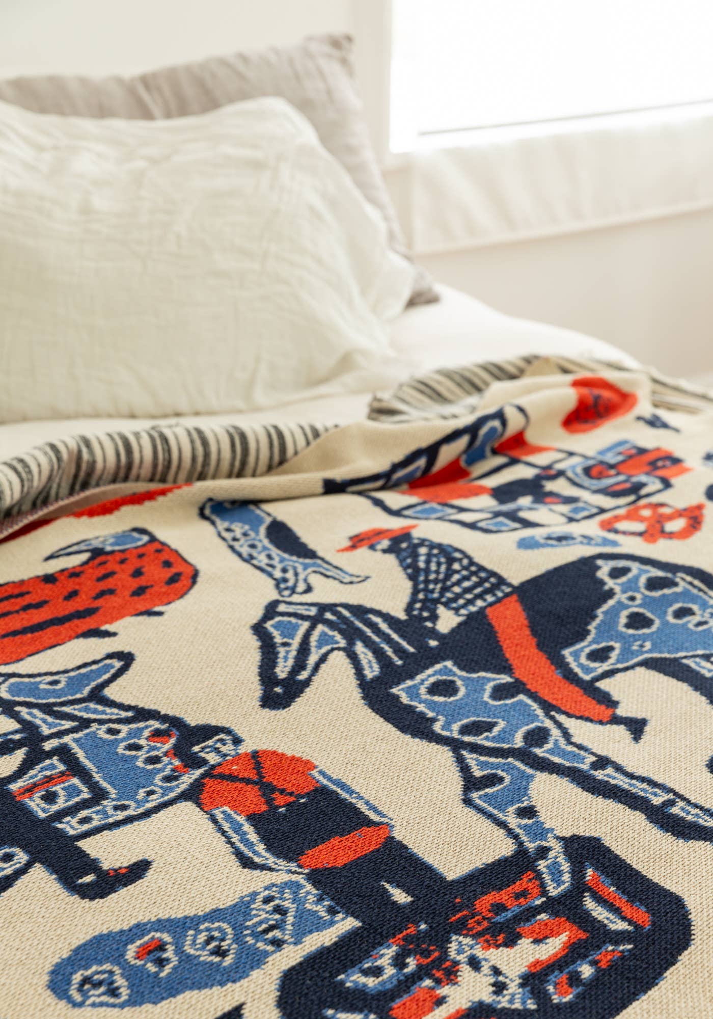 Cowboys Flax Blanket