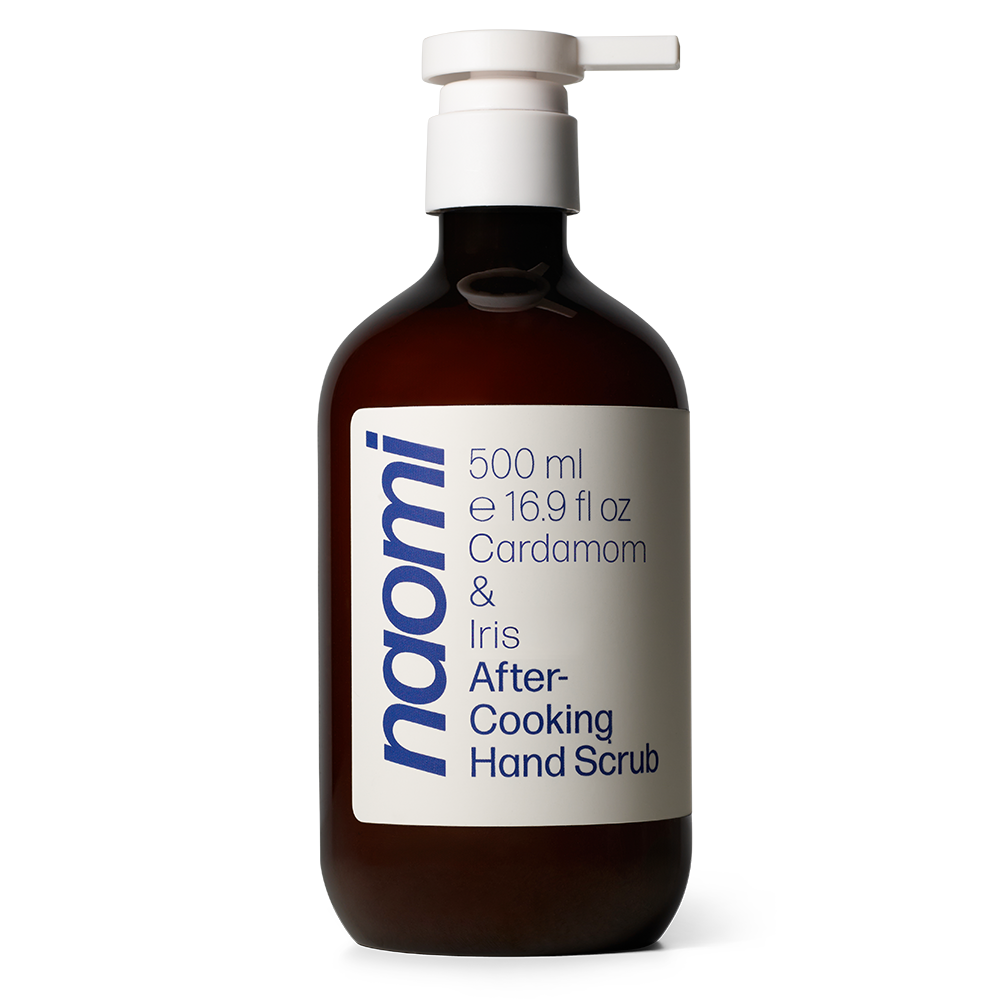 After-Cooking Hand Scrub | Cardamom & Iris Luxury Hand Wash