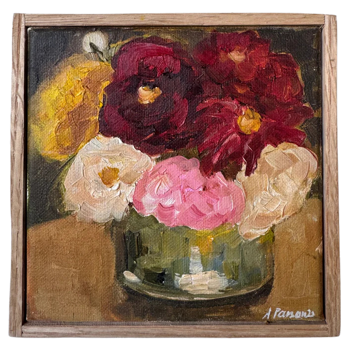 Alison Parsons, Floral Bouquet 6.5” x 6.5”