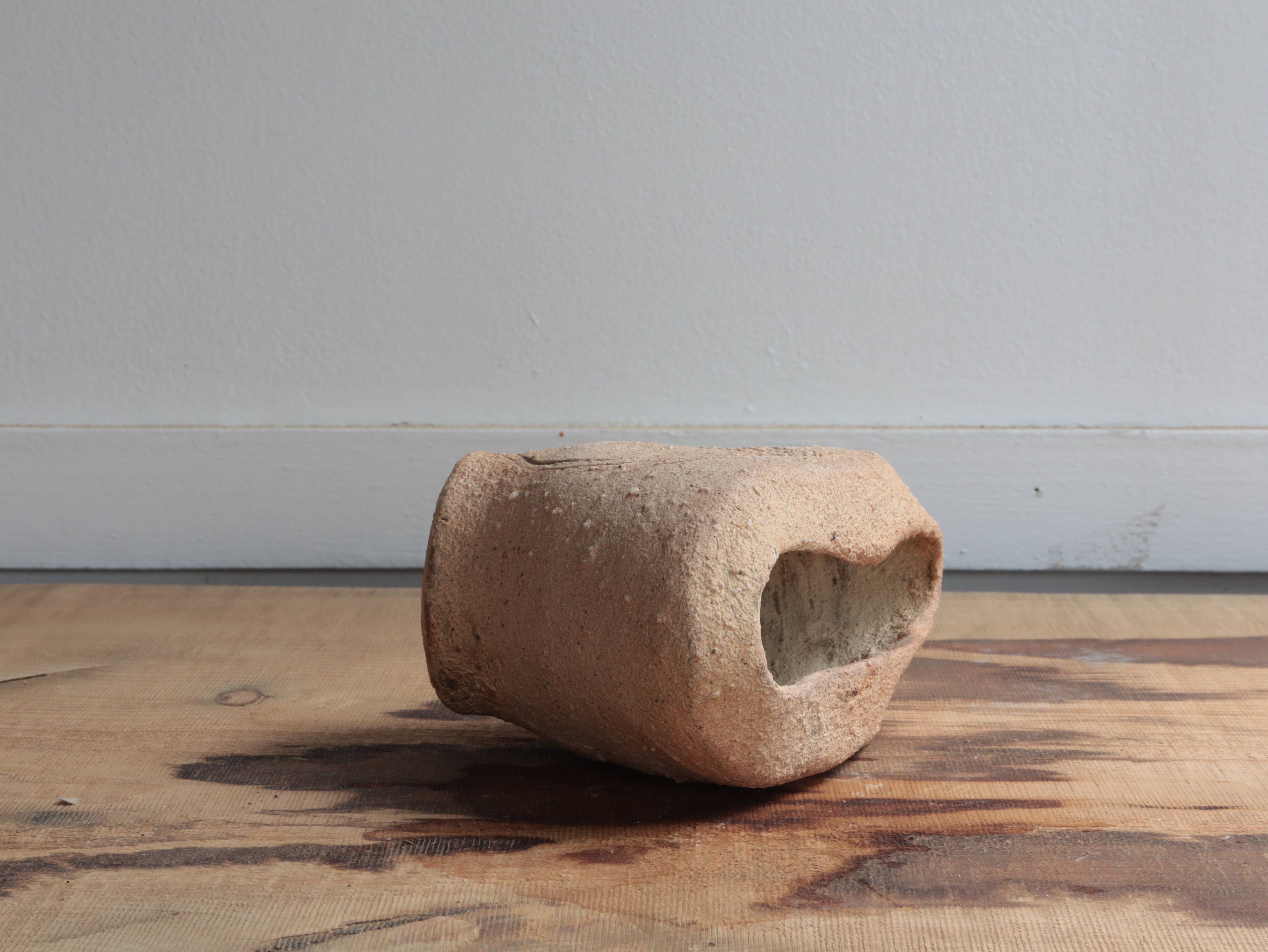 Landscape Vase Unglazed