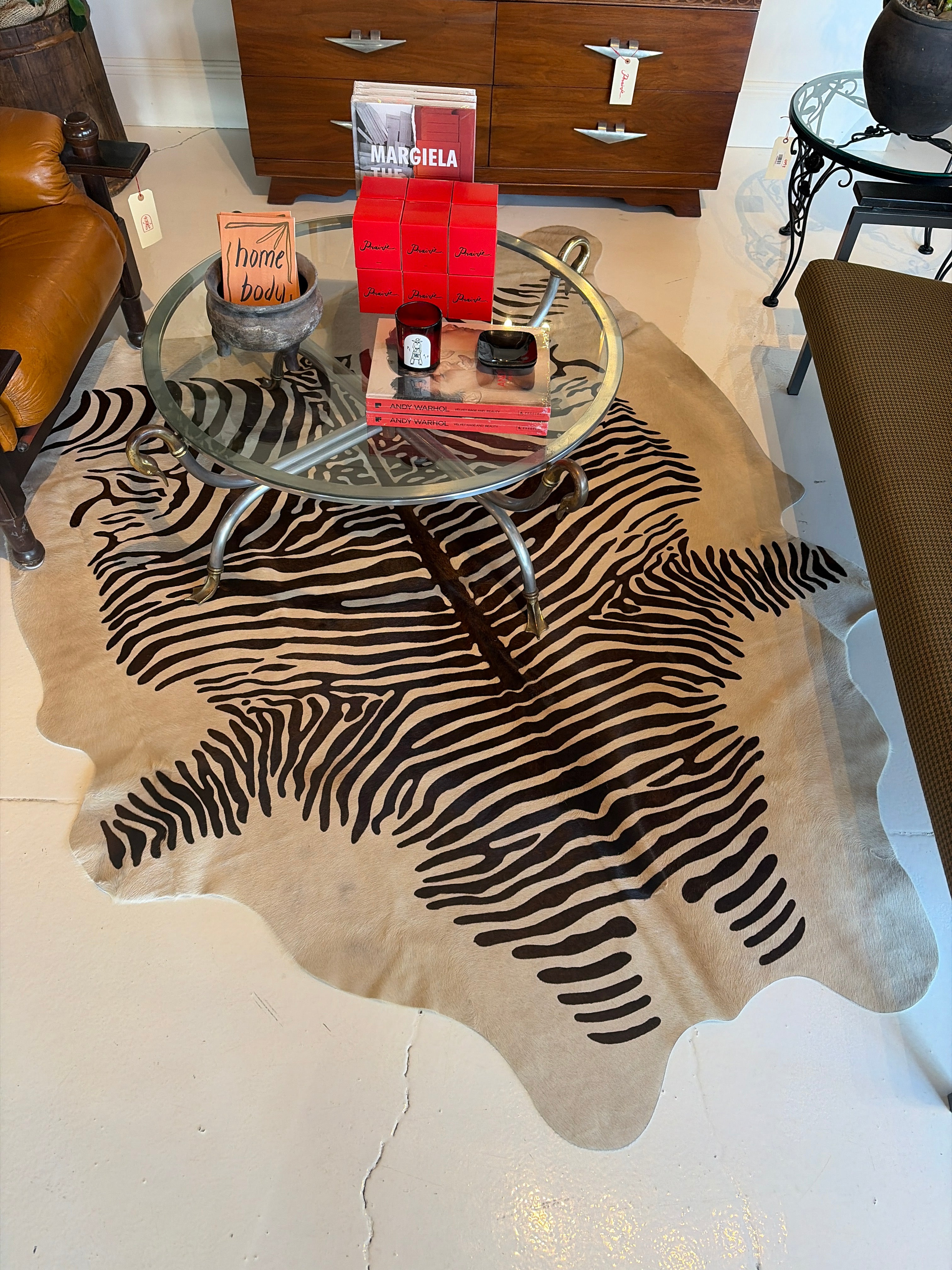 Zebra Skin Rug