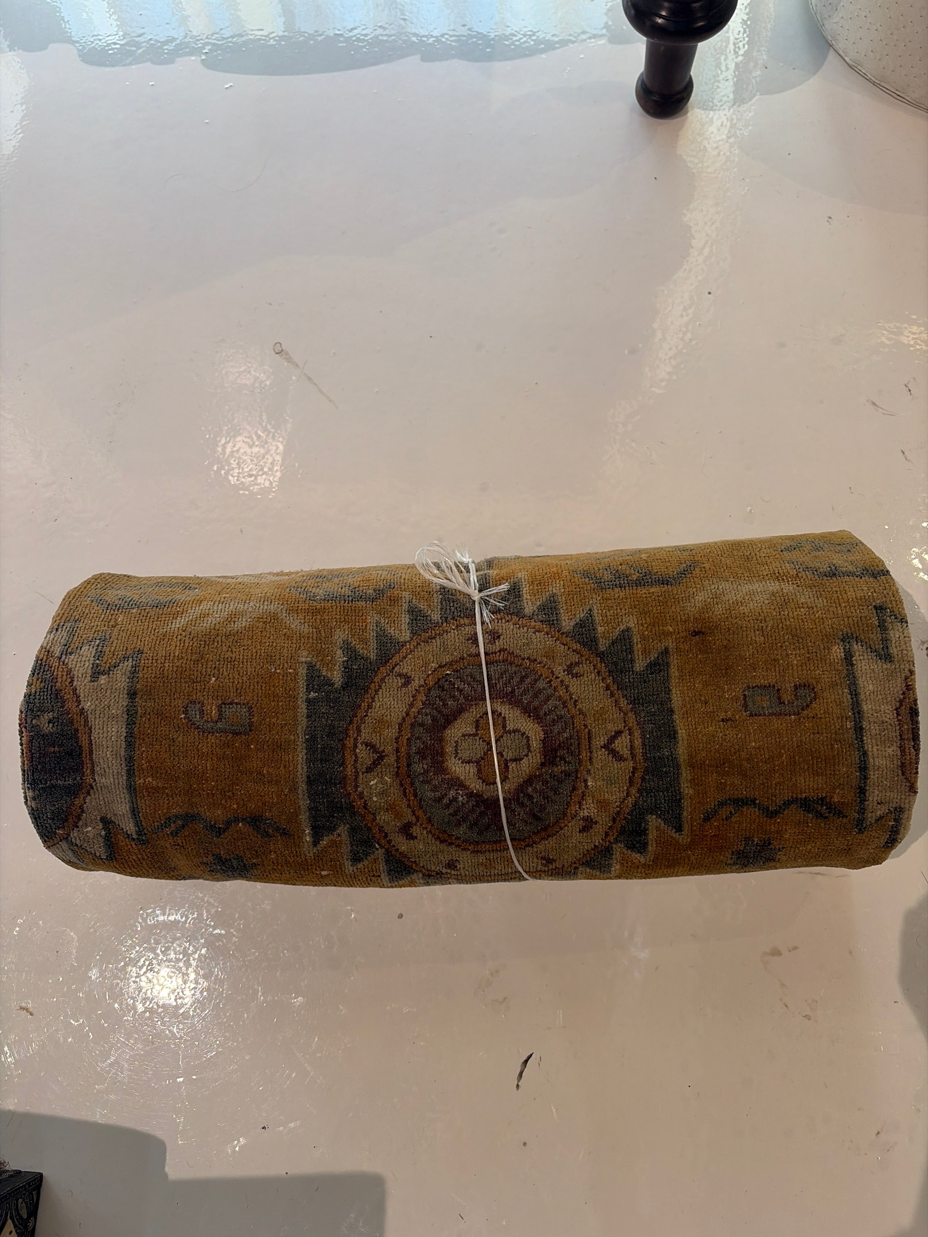 Antique Khotan Rug 6.8x8.9