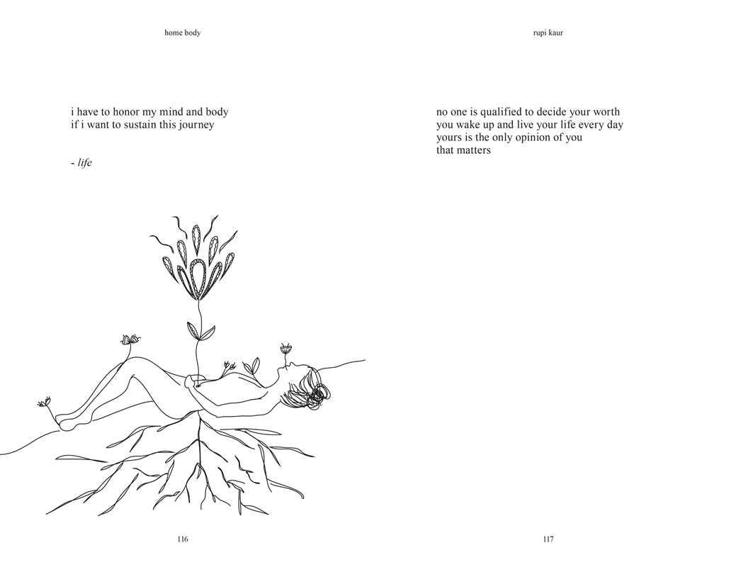 Home Body by Rupi  Kaur: Paperback; 192 pages / English