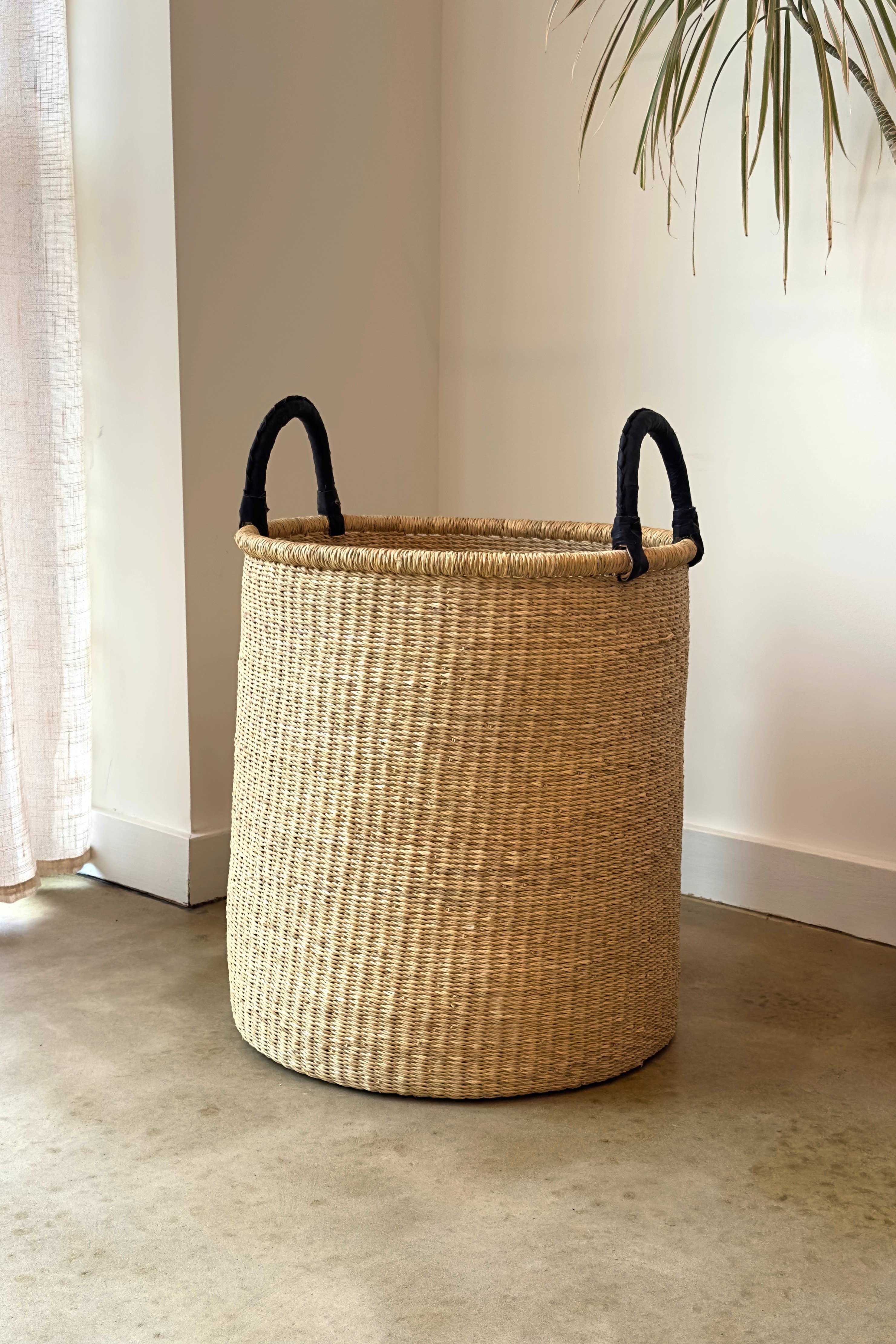 Laundry Basket - Natural: Large