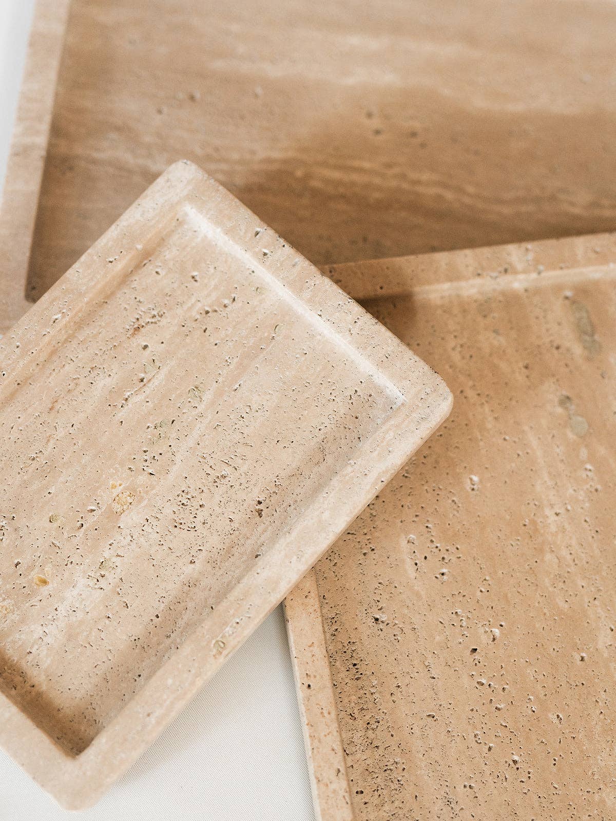 Travertine Tray: SMALL