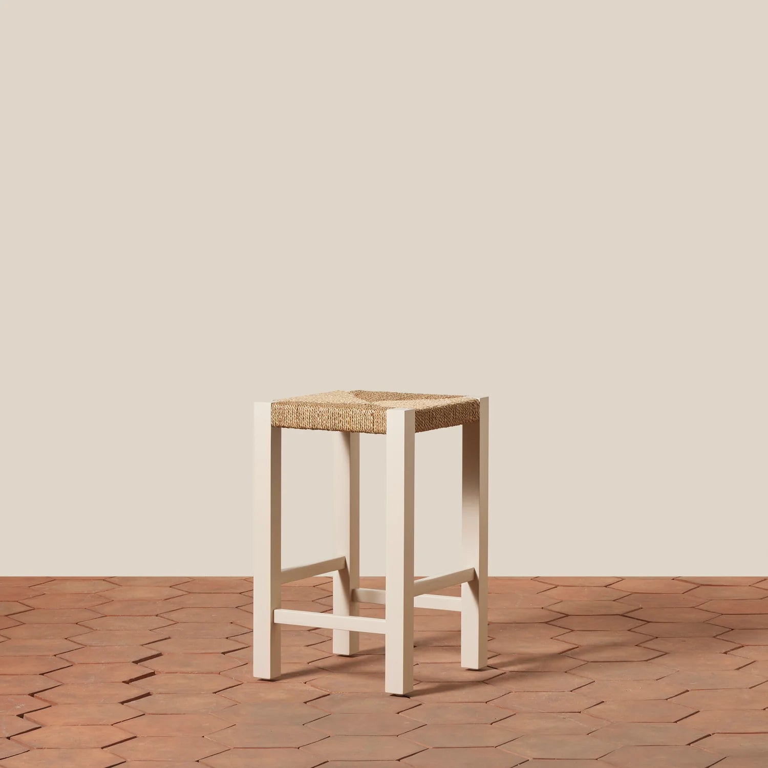 Rye Backless Counter Stool Chalk