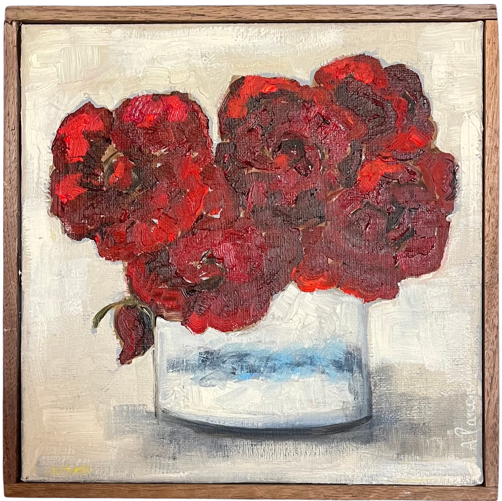 Alison Parsons, Red Floral Bouquet
