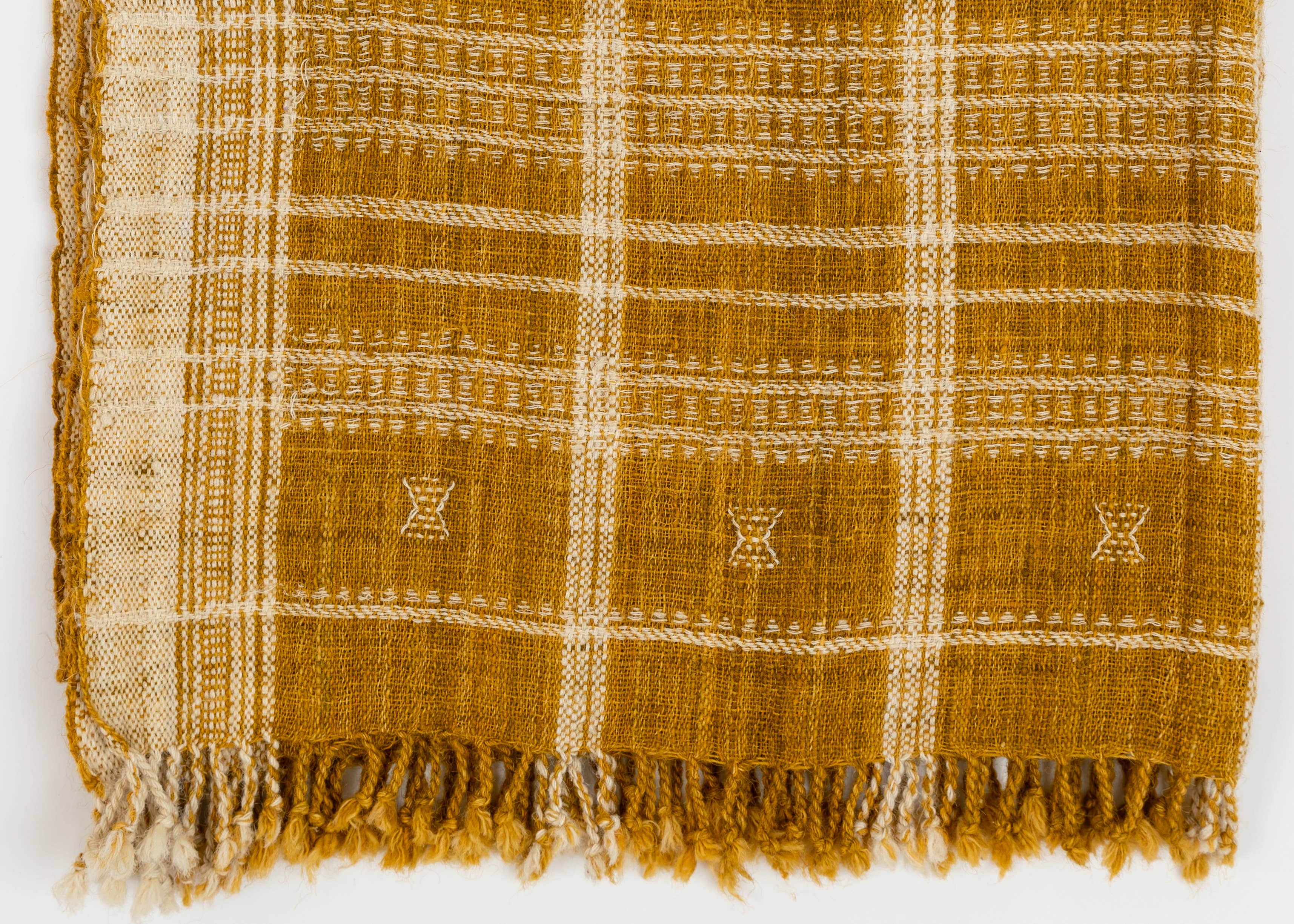 Kutch Mustard Wool Handwoven Throw