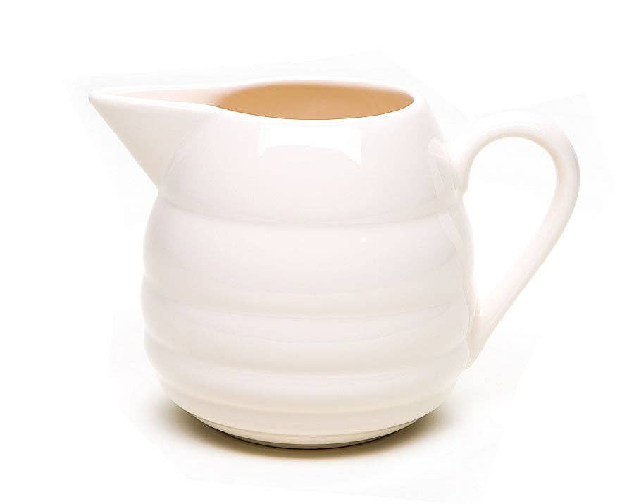 Saturn Pitcher: White