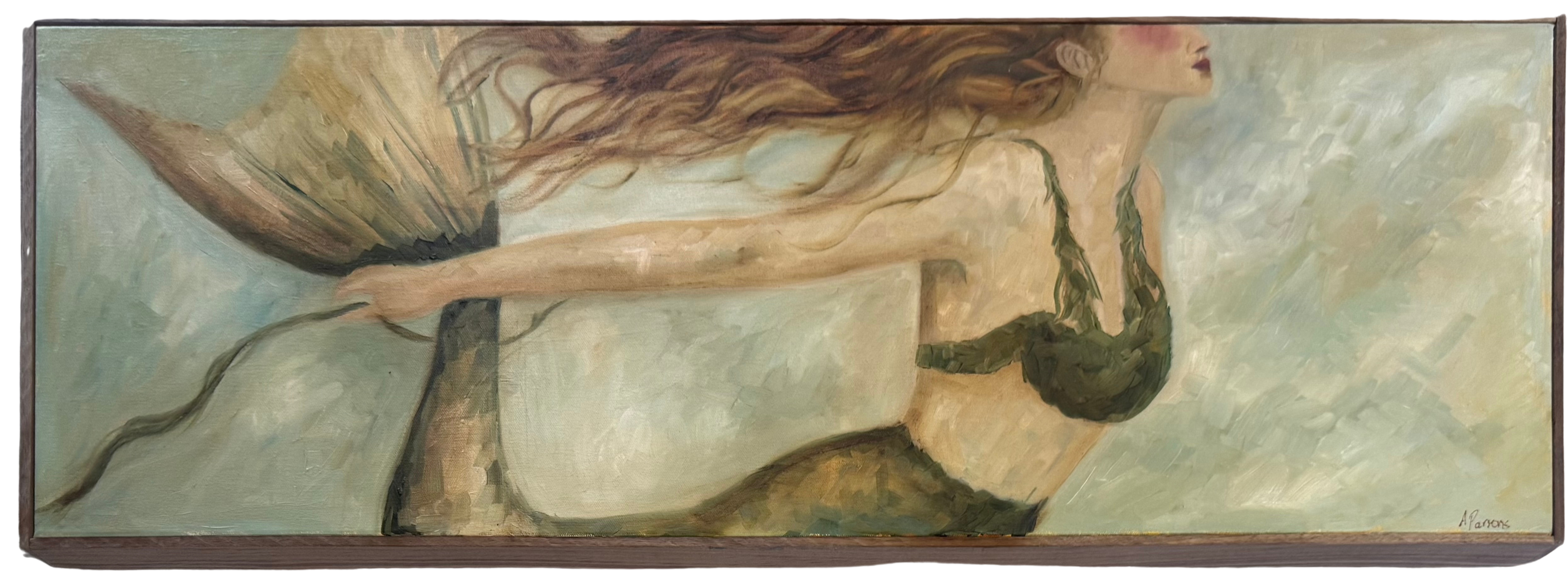 Alison Parsons, Mermaid 12” x 36”