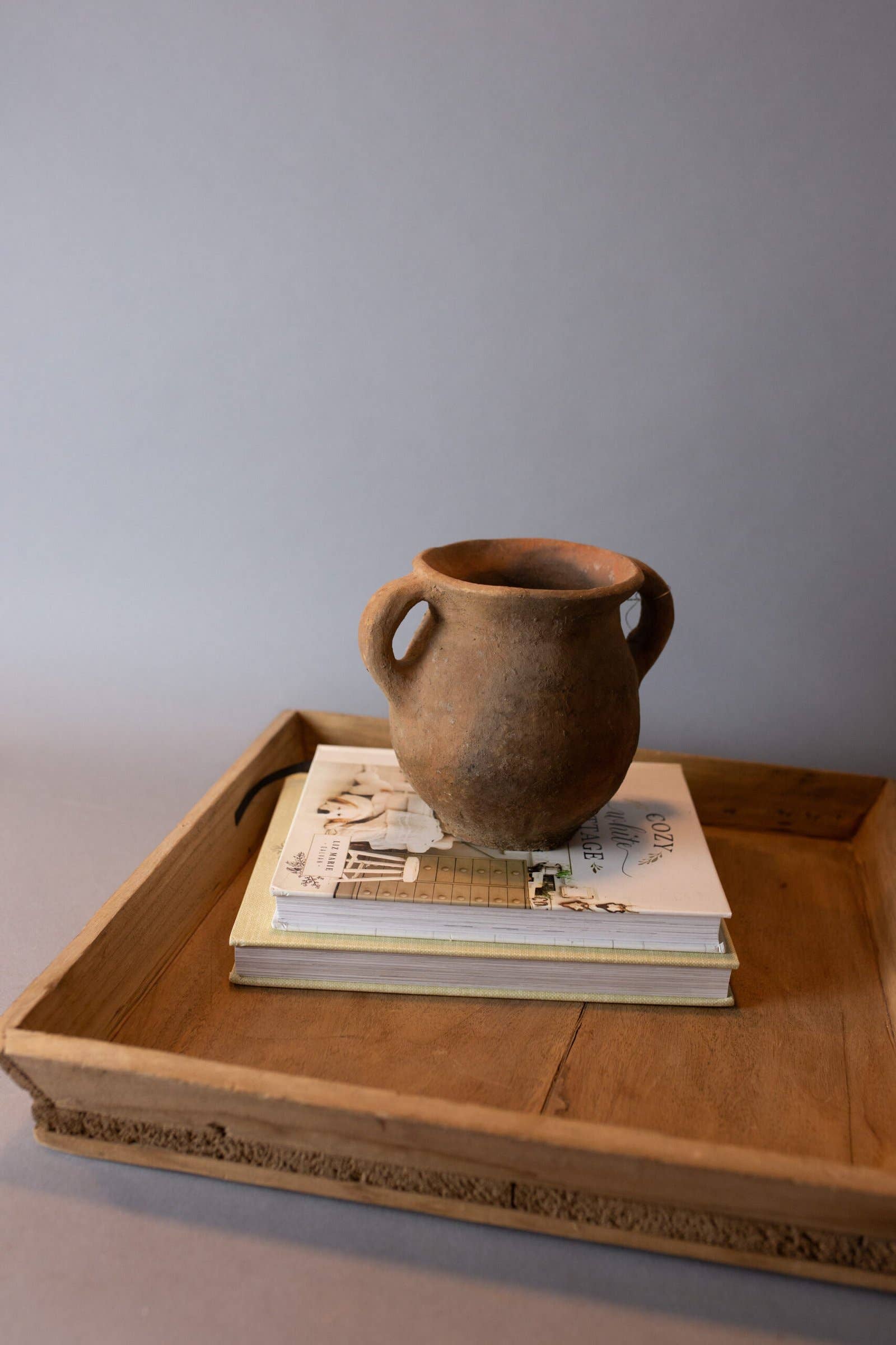 Vintage Elmwood Tray