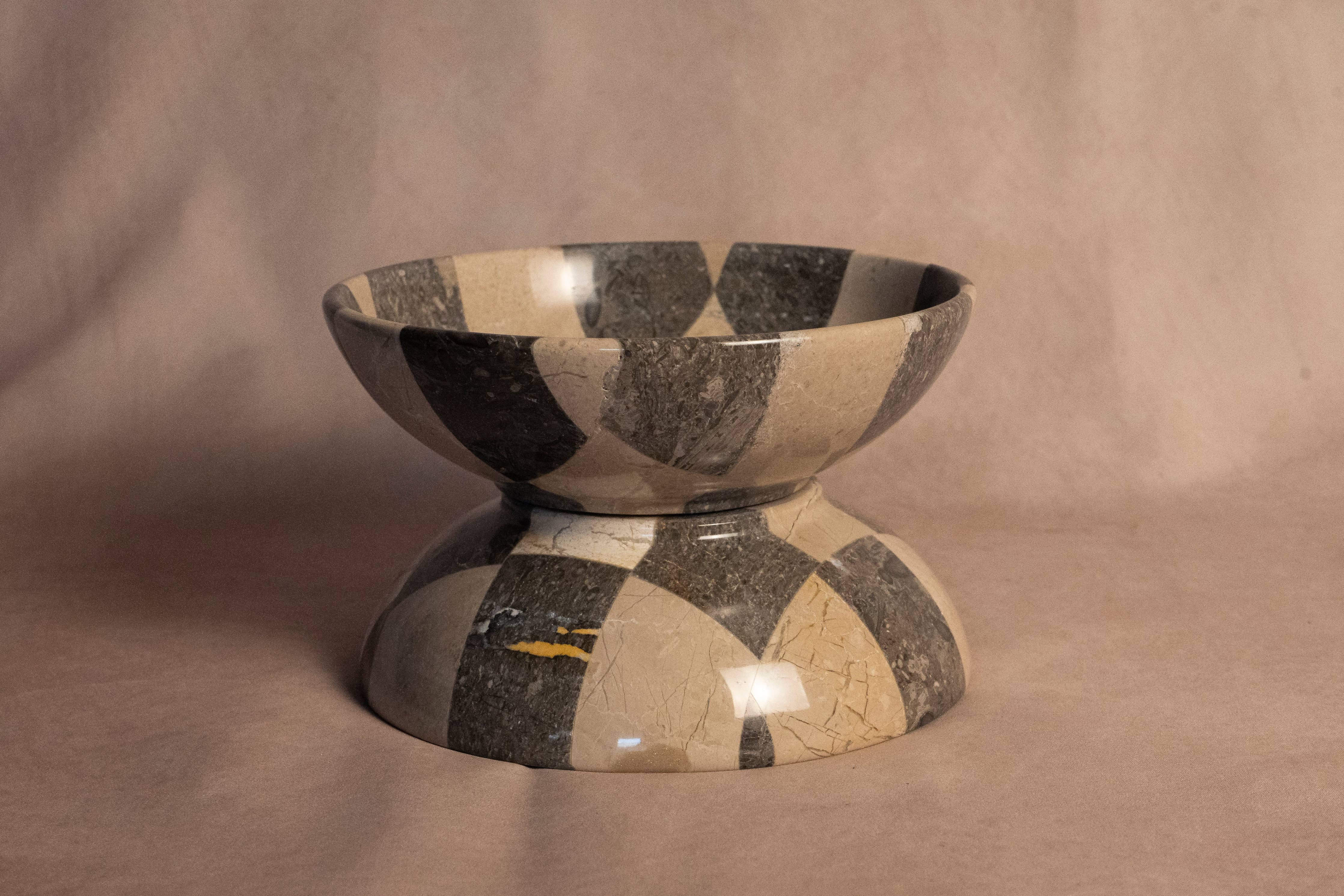 Classic Checkered Bowl