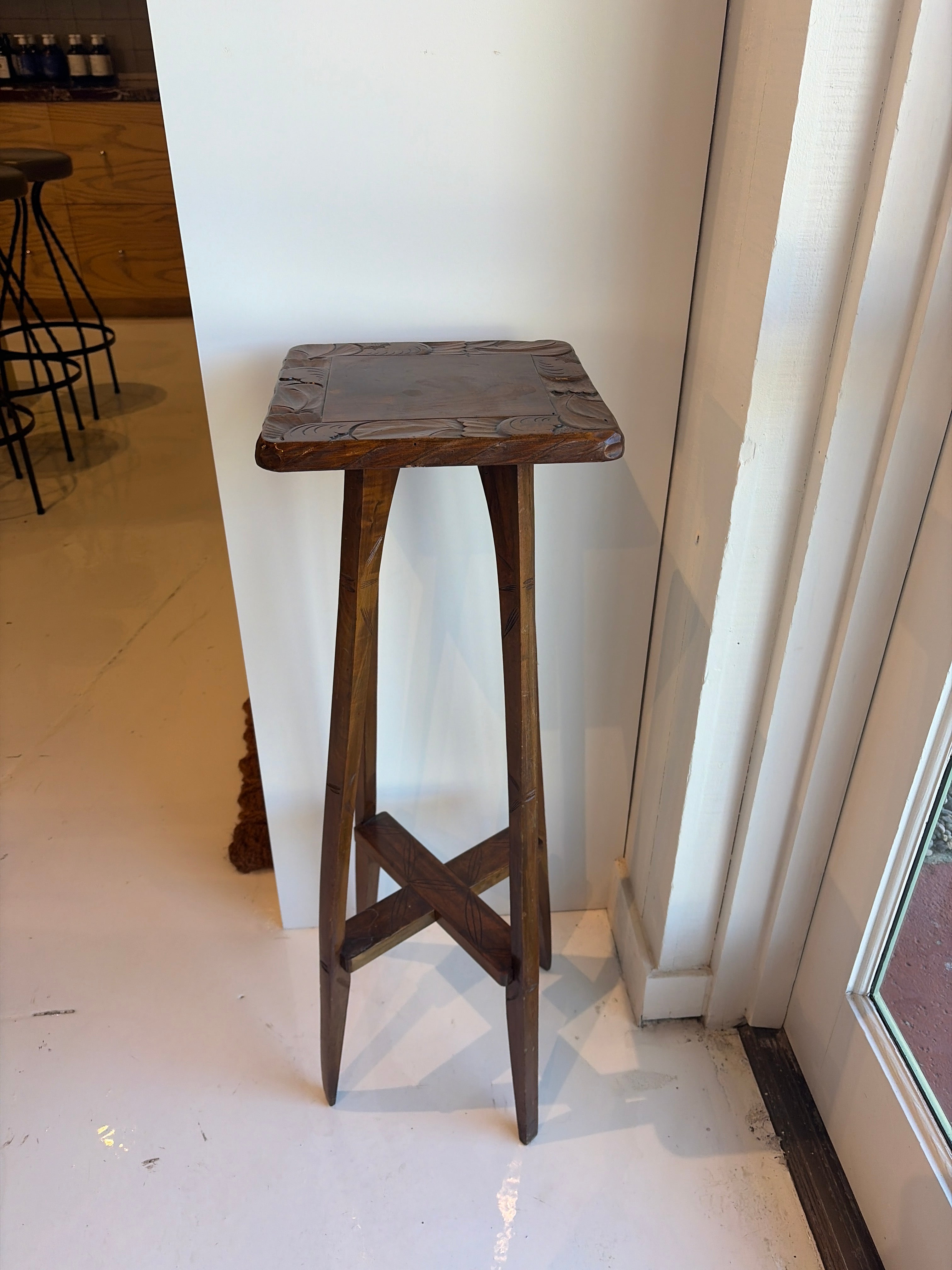 Wood Plant Stand