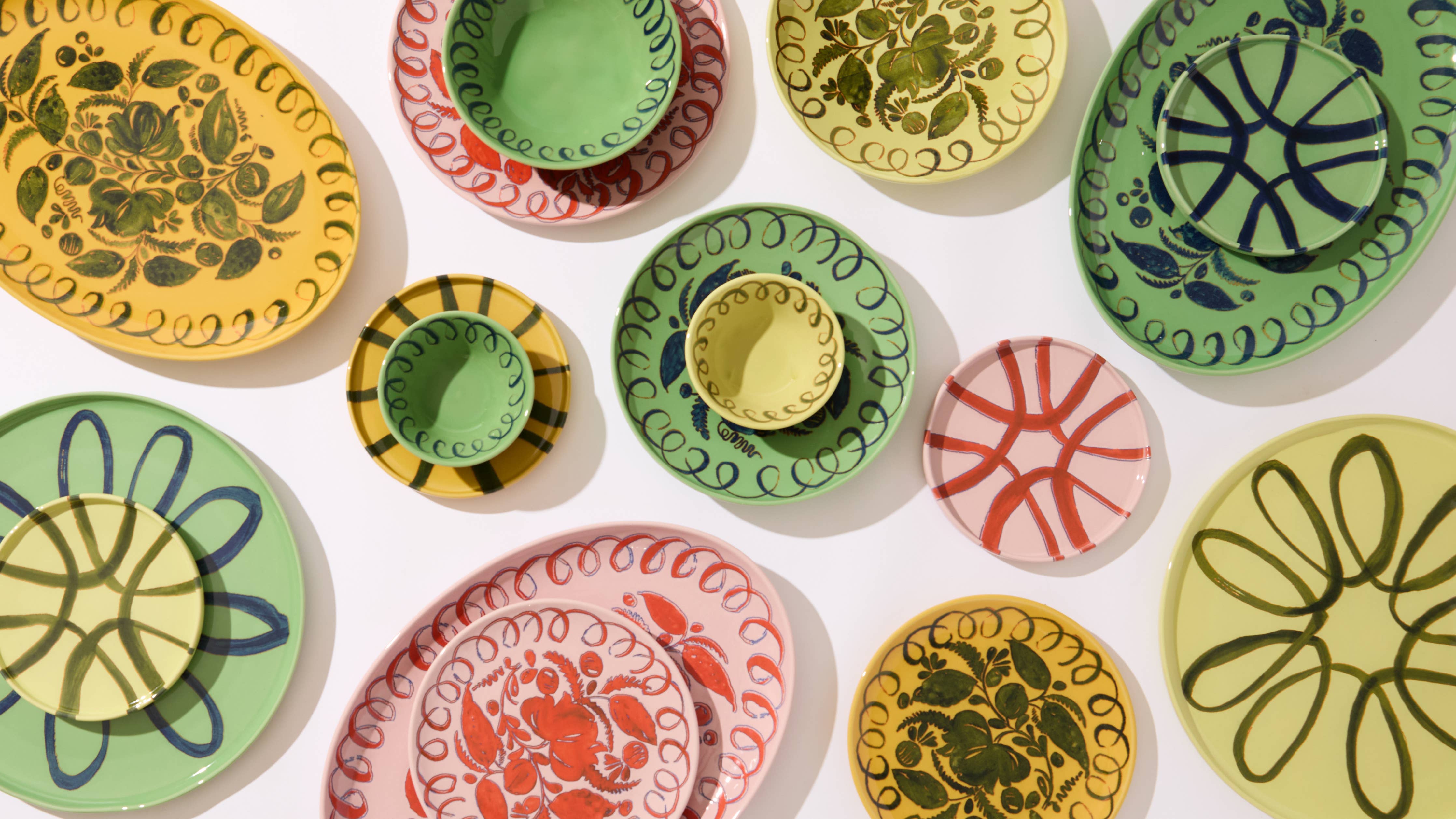 Amalfi Oval Tray Mustard - 15.7" x 11"