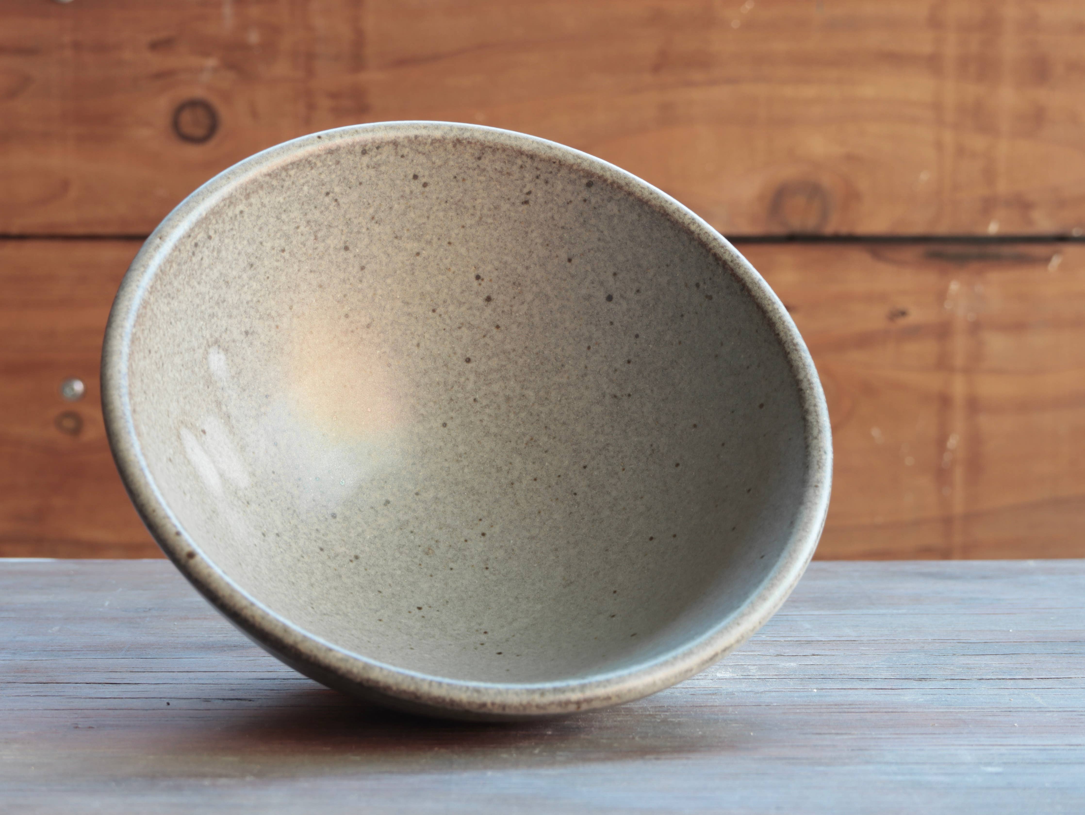 Soup Bowl in Matte Grey Glaze