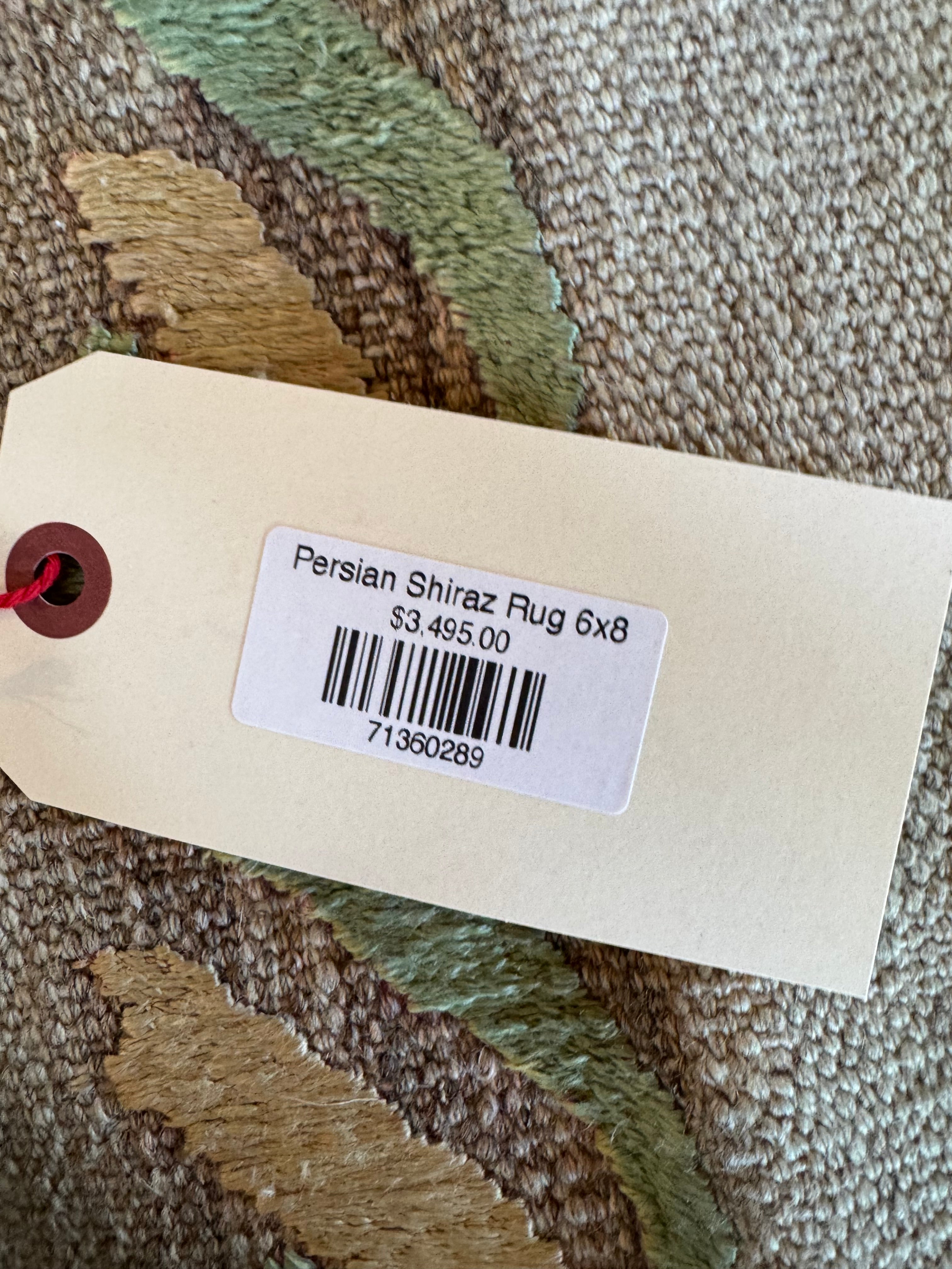 Persian Shiraz Rug 6x8