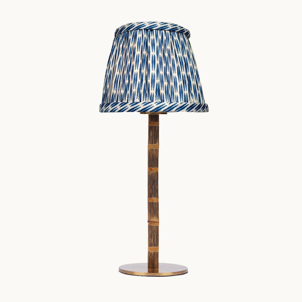 Beth cordless bamboo table lamp – Rechargeable lighting