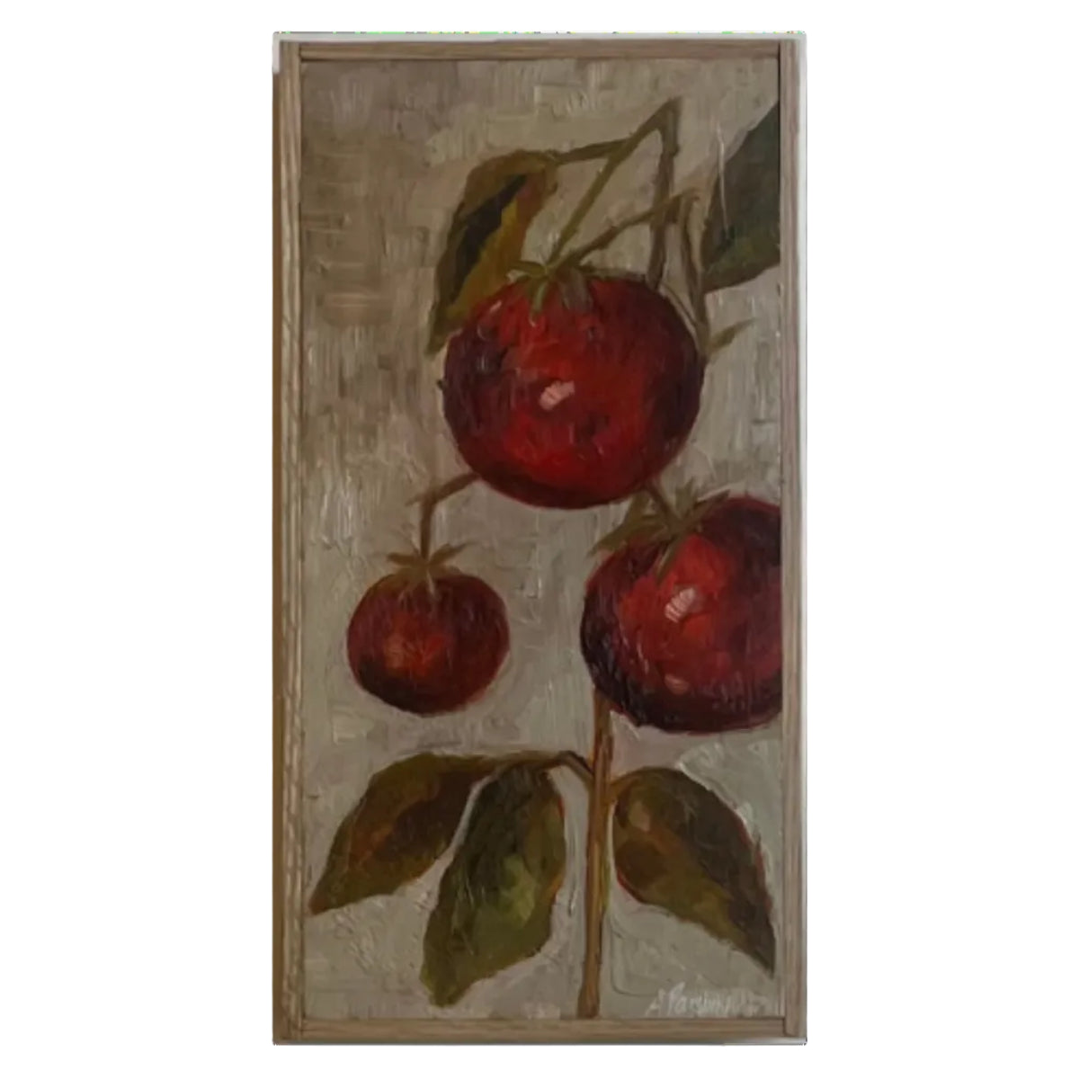 Alison Parsons, Tomatoes on the Vine 6.5” x 12.5”